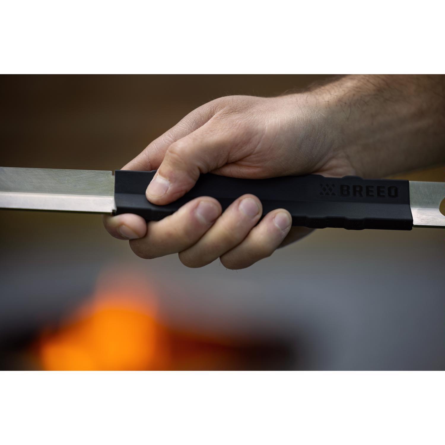 Breeo Stainless Steel Black/Silver Grill Tool Set 3 pk