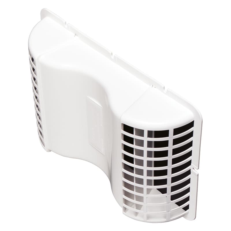 Deflect-O White Plastic Eave Vent