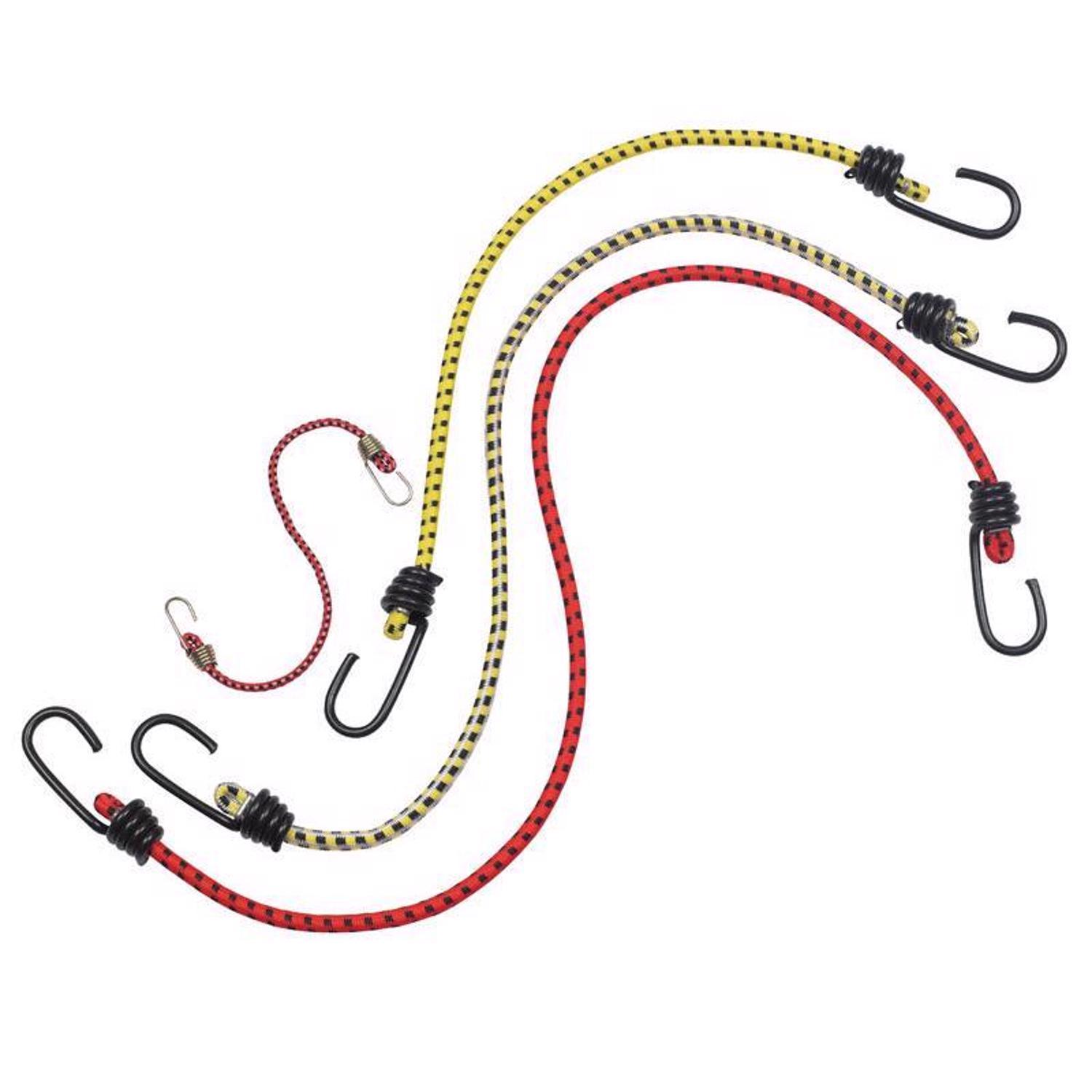 Keeper Assorted Bungee Cord Set asst in. L 12 pk