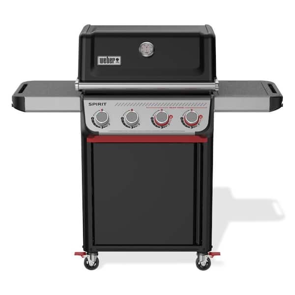 Weber Spirit E-425C 4-Burner Liquid Propane Gas Grill in Black with Sear Zone