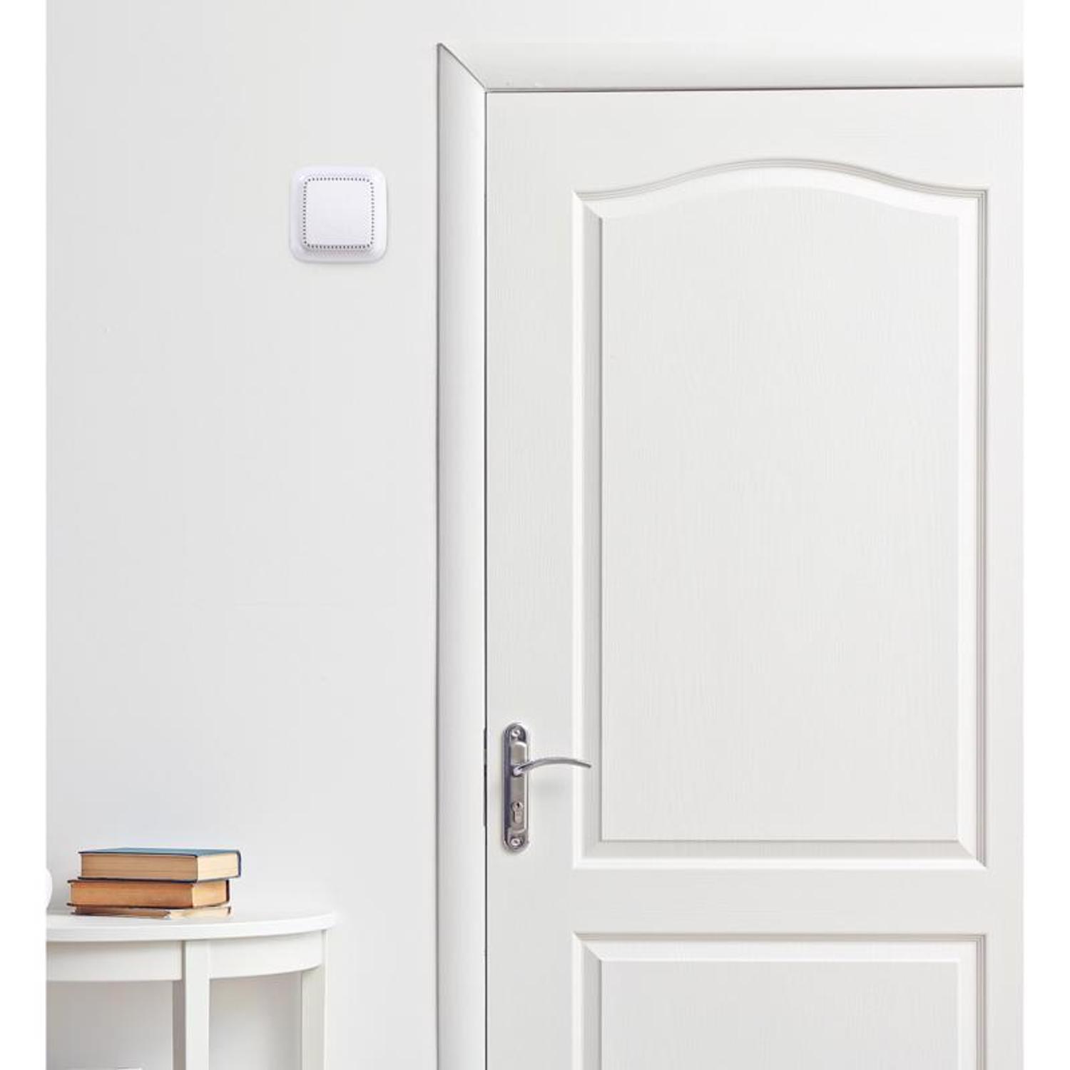 Heath Zenith White Plastic Wireless Door Chime Kit