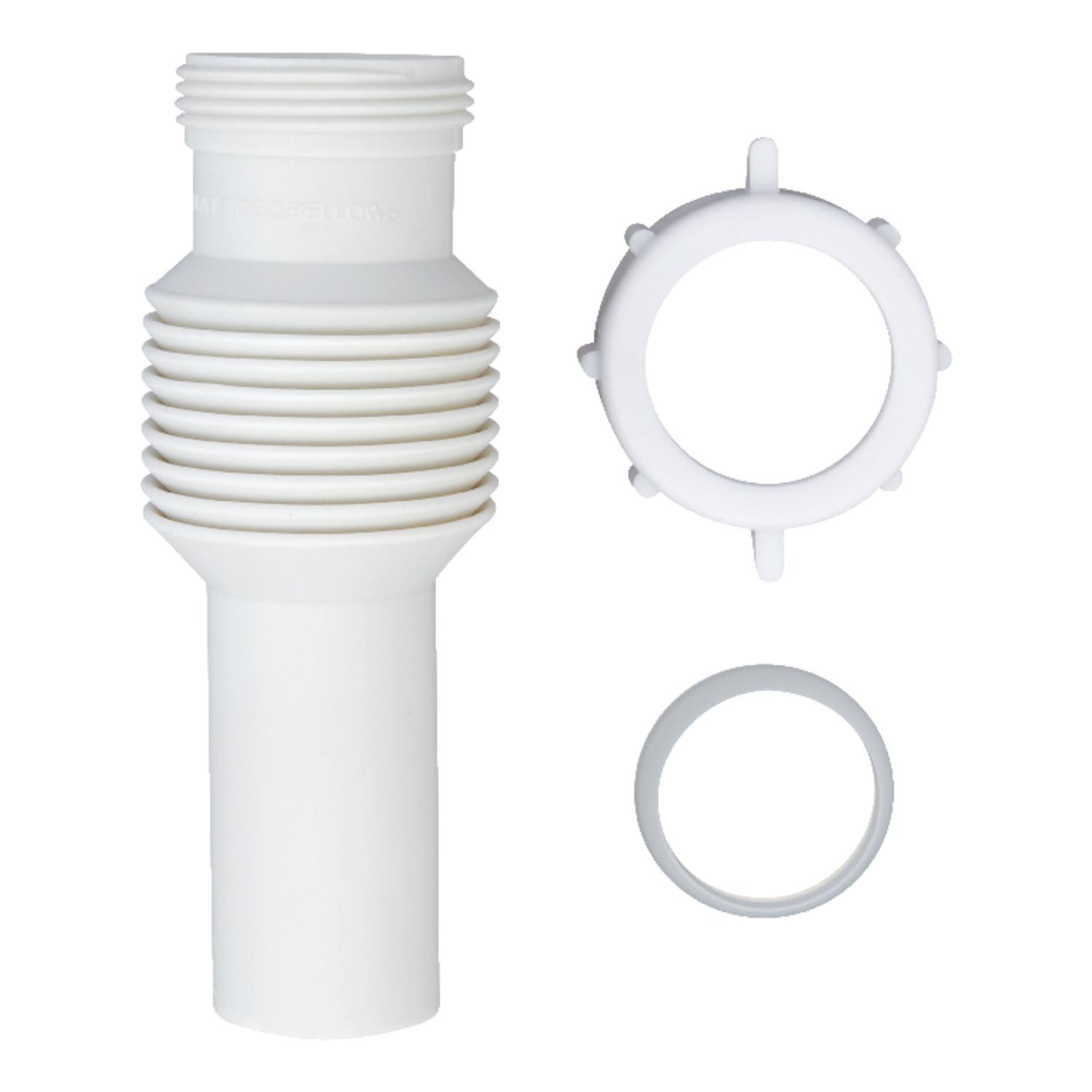 Ace 1-1/4 in. D X 9 in. L Plastic Extension Tube