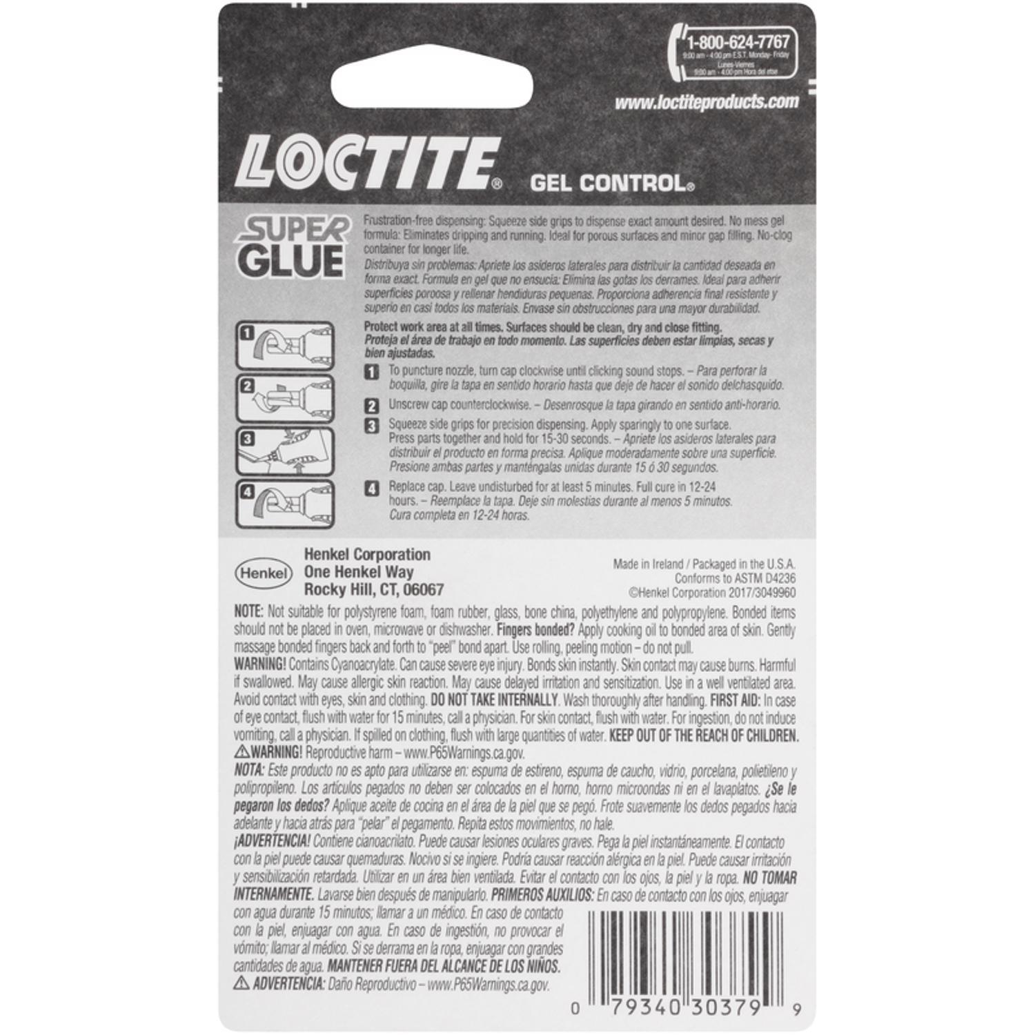 Loctite Super Glue High Strength Ethyl Cyanoacrylate Clear Super Glue 4 gm