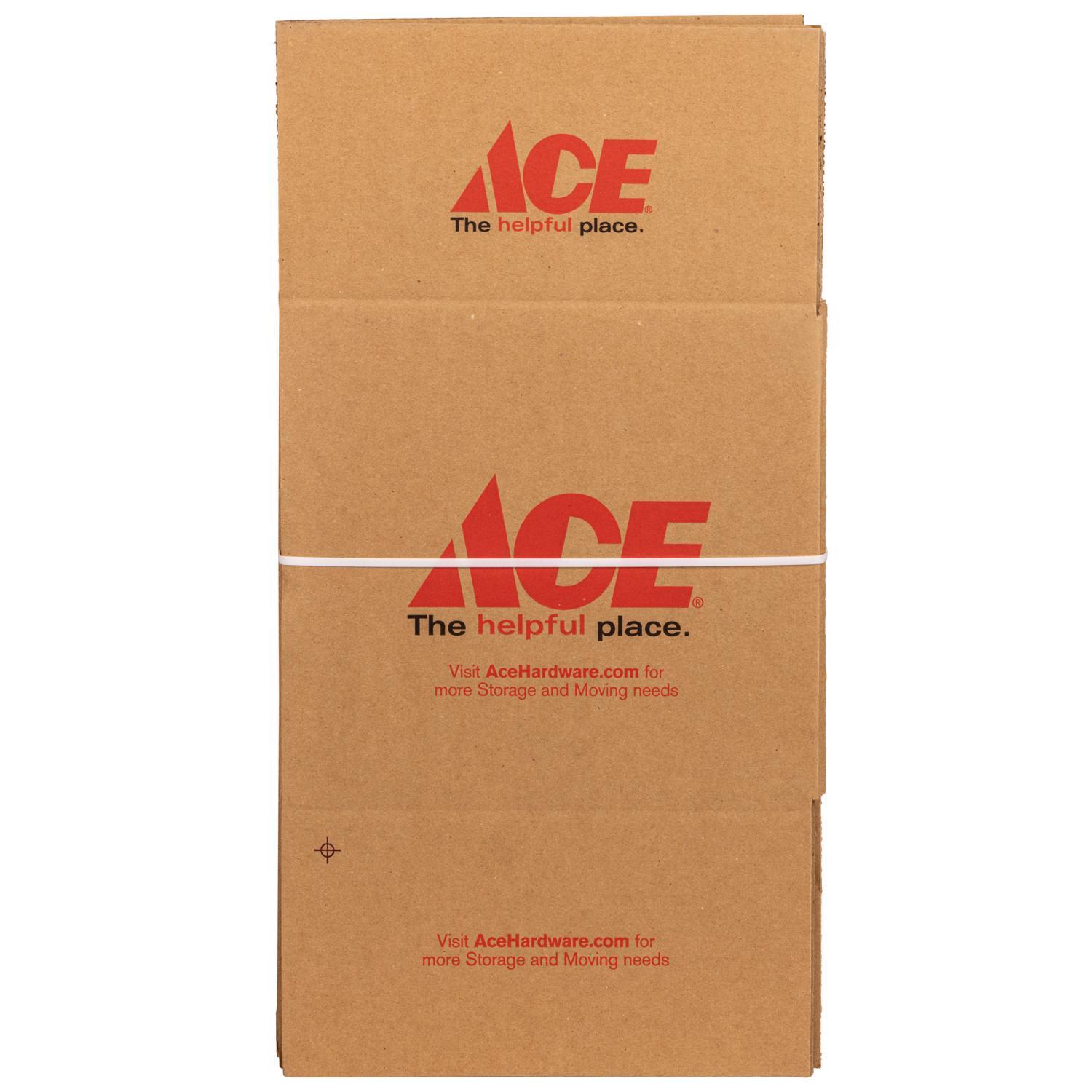 Ace 10.5 in. H X 12 in. W X 12 in. L Cardboard Corrugated Box 1 pk