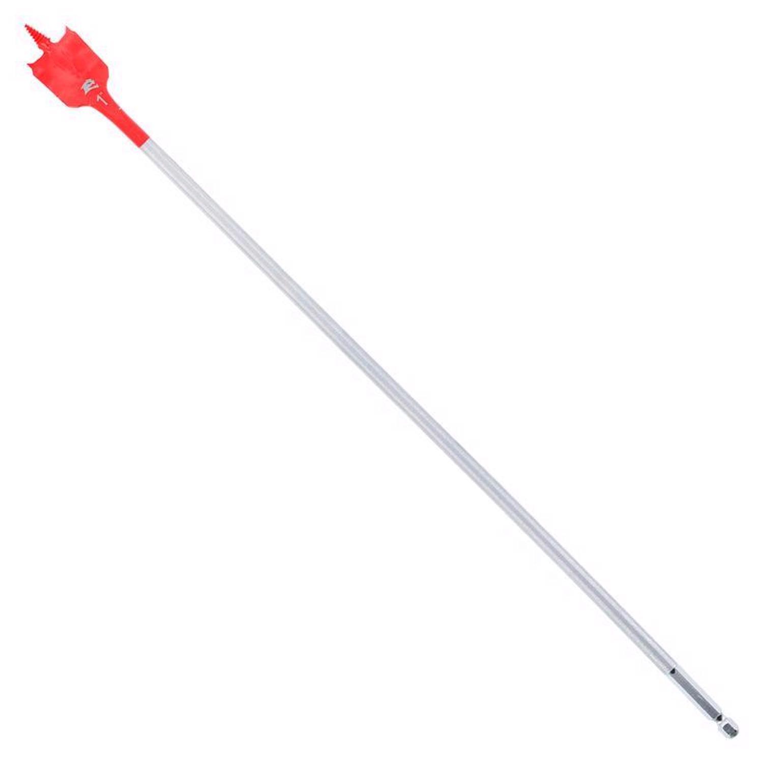 Diablo 1 in. X 16 in. L High Speed Steel Clean Wood Spade Bit Hex Shank 1 pk