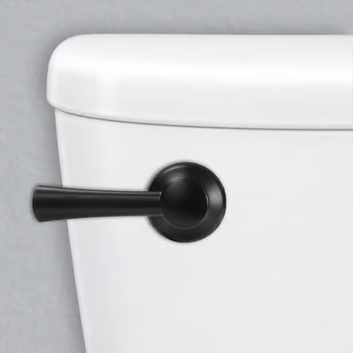Korky StrongARM, Simple Style Flush Handle Black Matte Metal For Universal