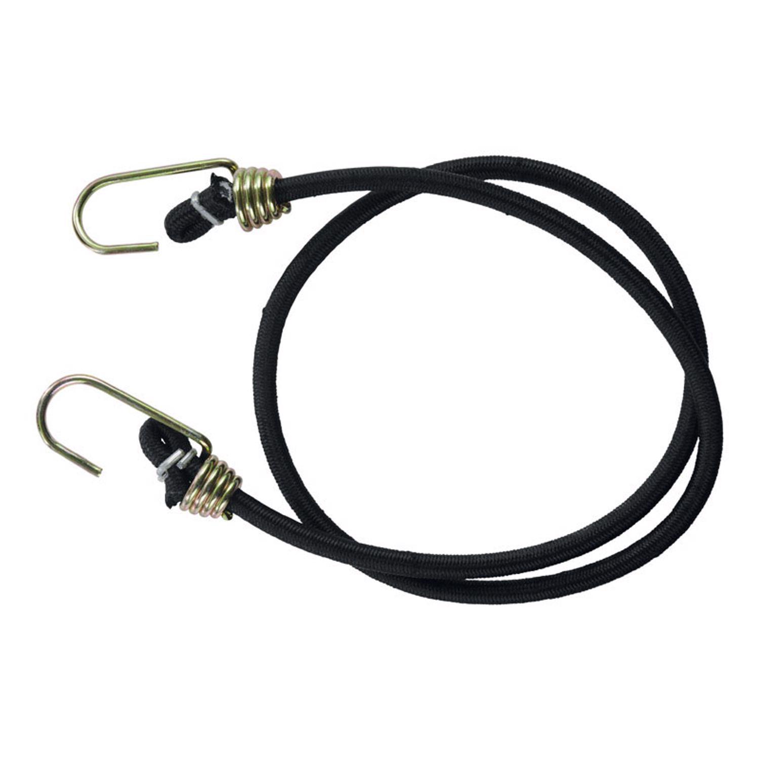 Keeper Black Bungee Cord 40 in. L X 0.374 in. 1 pk