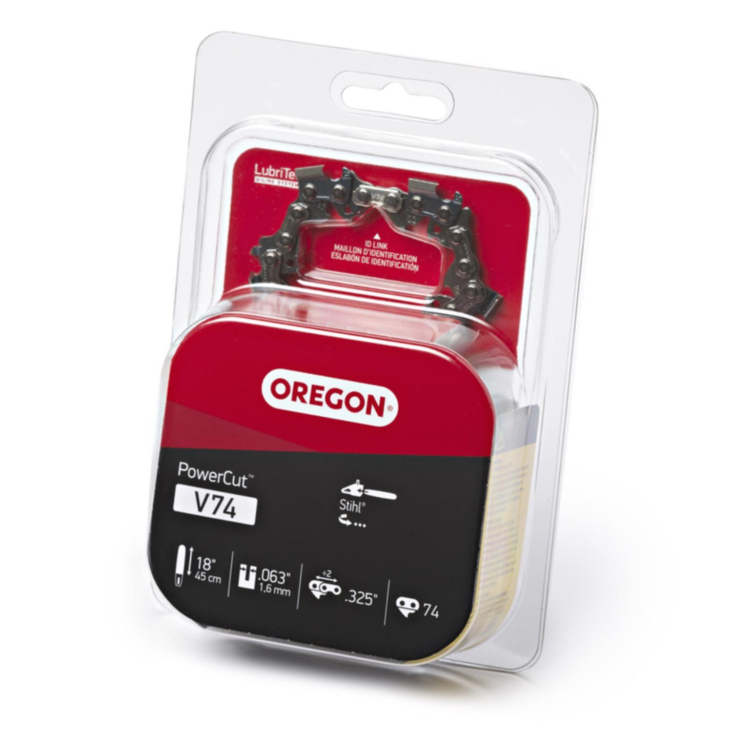 Oregon PowerCut V74 18 in. Chainsaw Chain 74 links