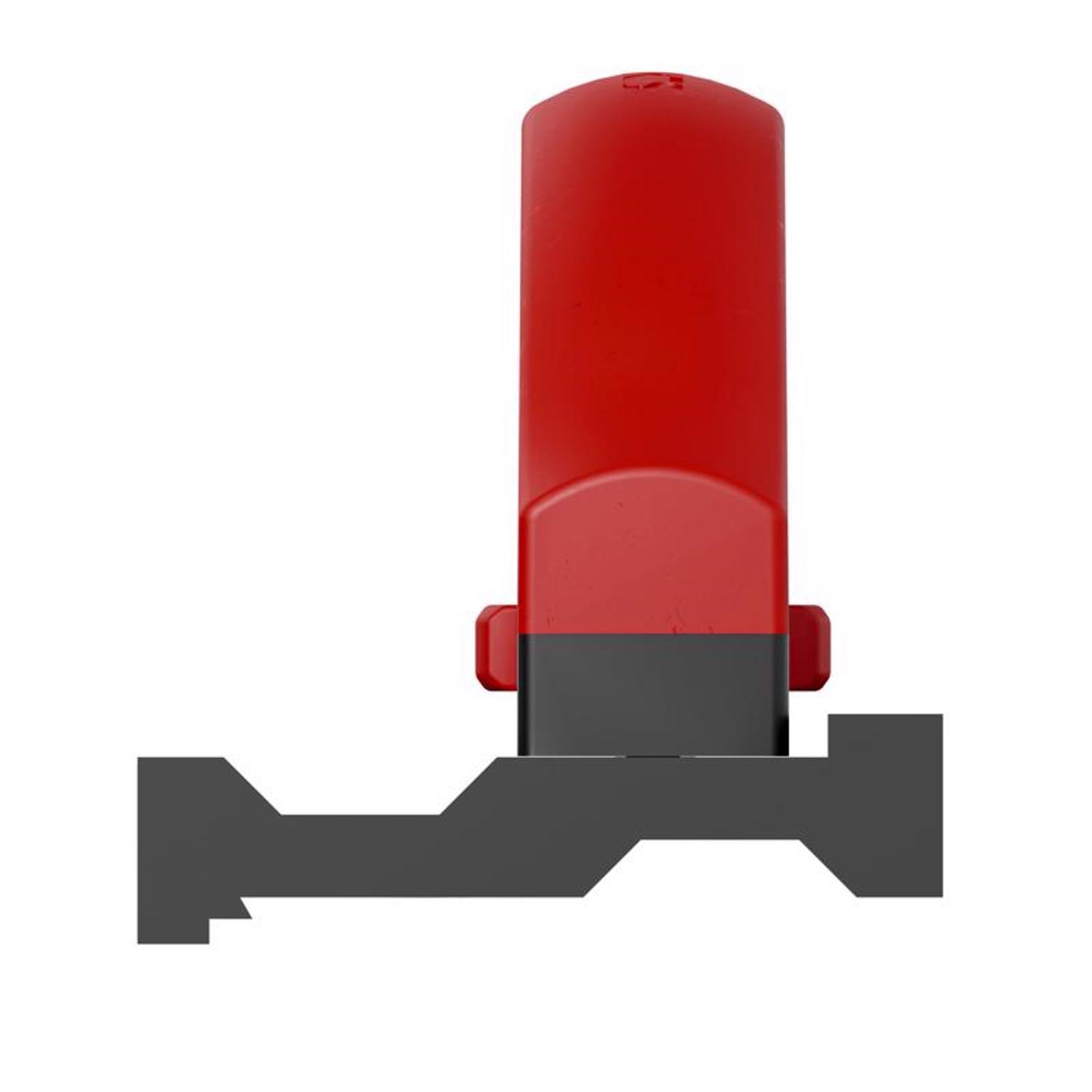 Roberts Double Tap 0.75 in. H X 3.5 in. W X 10 in. L Plastic Tapping Block 1 pk