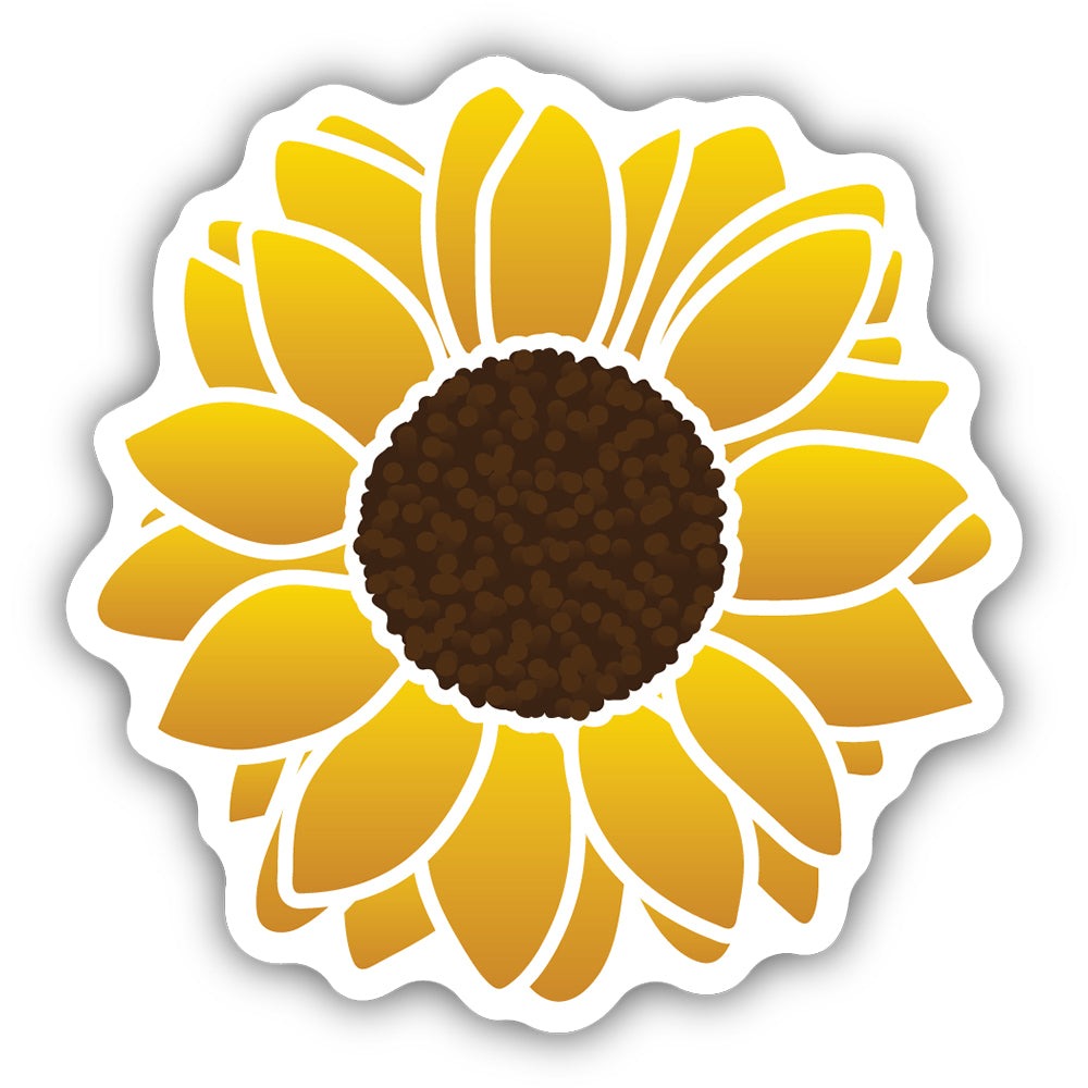 Sticker Northwest Sunflower Sticker
