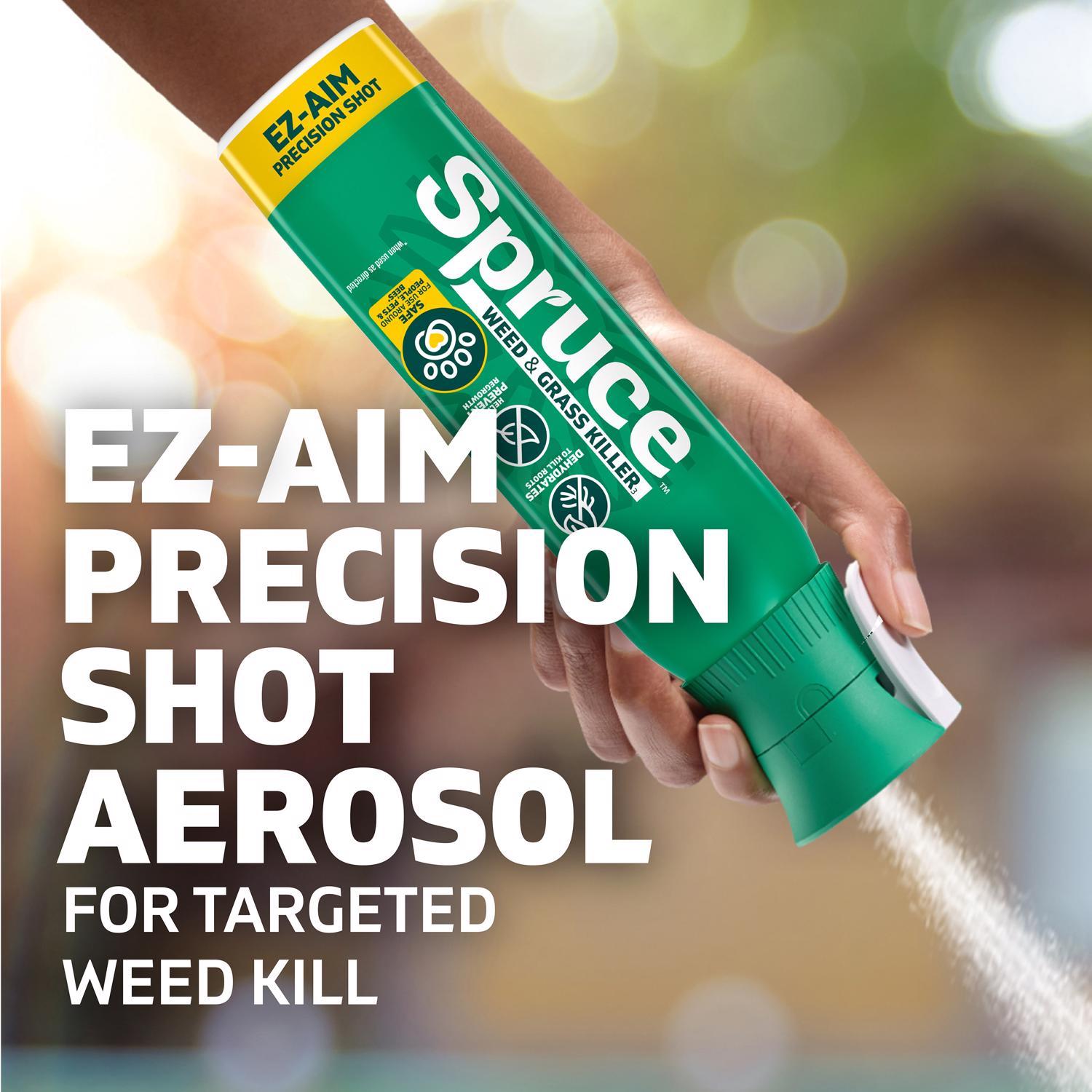 Spruce EZ Aim Weed and Grass Weed and Vegetation Killers RTU Liquid 10 oz