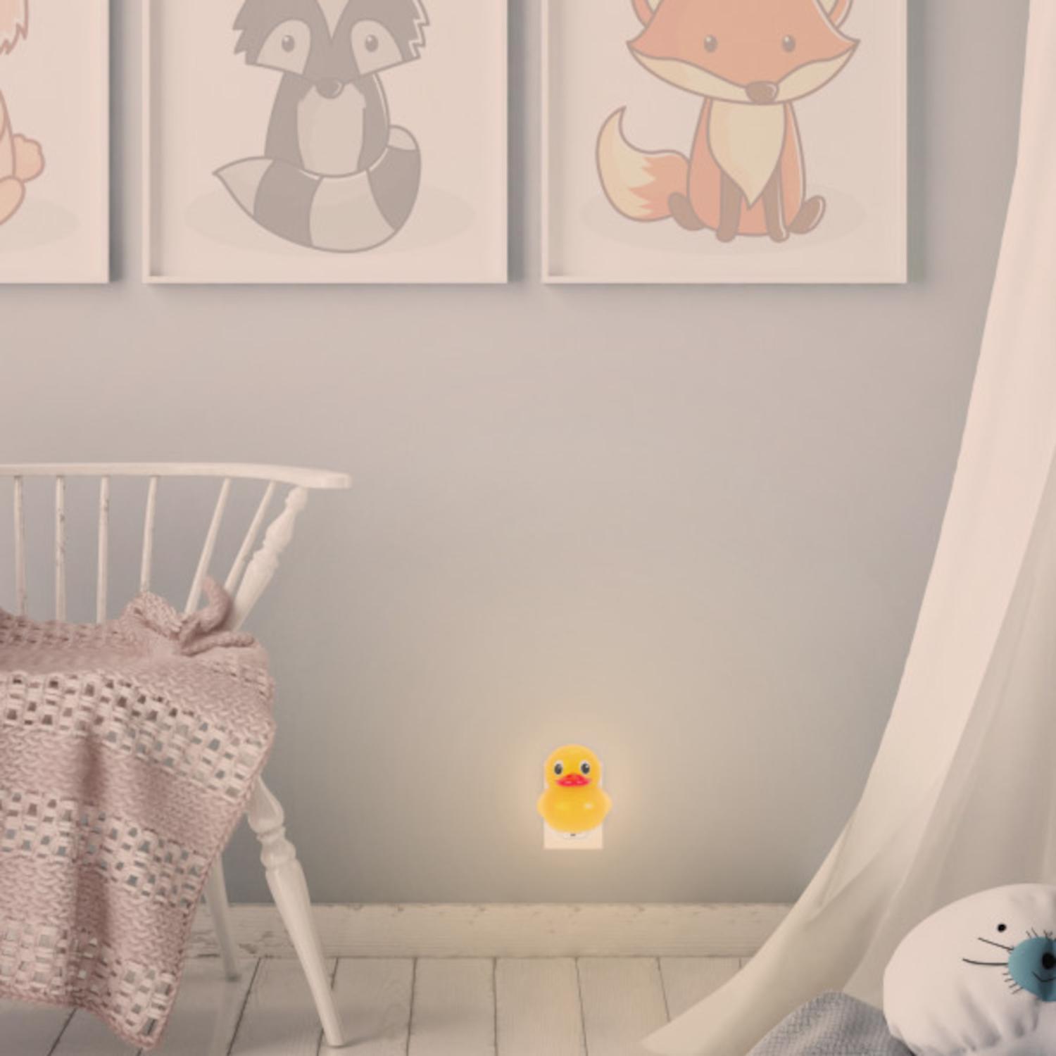 Globe Electric Automatic Plug-in Duck LED Night Light