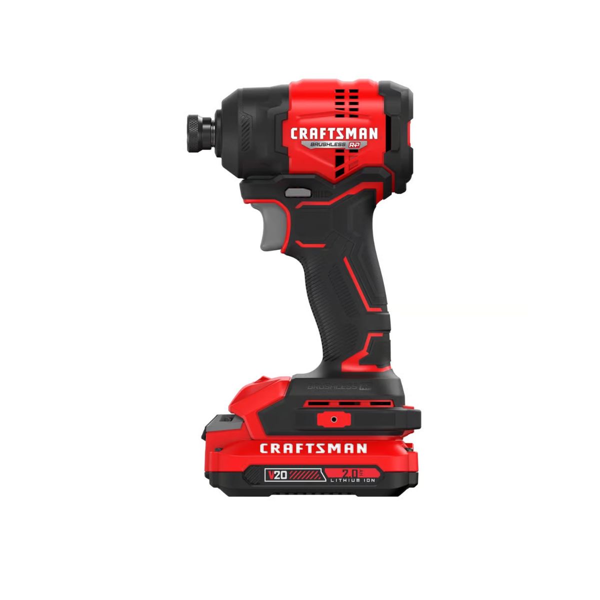 Craftsman V20 Brushless RP 1/4 in. Cordless Brushless Impact Driver Kit (Battery & Charger)