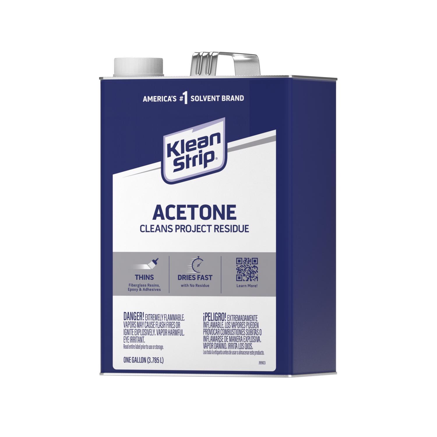 Klean Strip Acetone Solvent and Thinner 1 gal