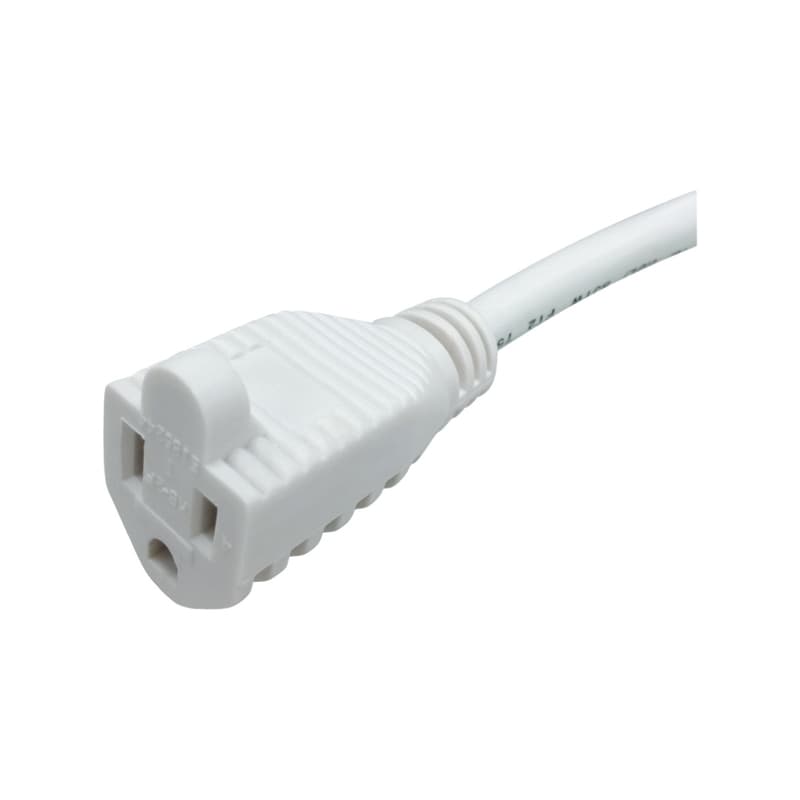 Ace Outdoor 50 ft. L White Extension Cord 16/3 SJTW