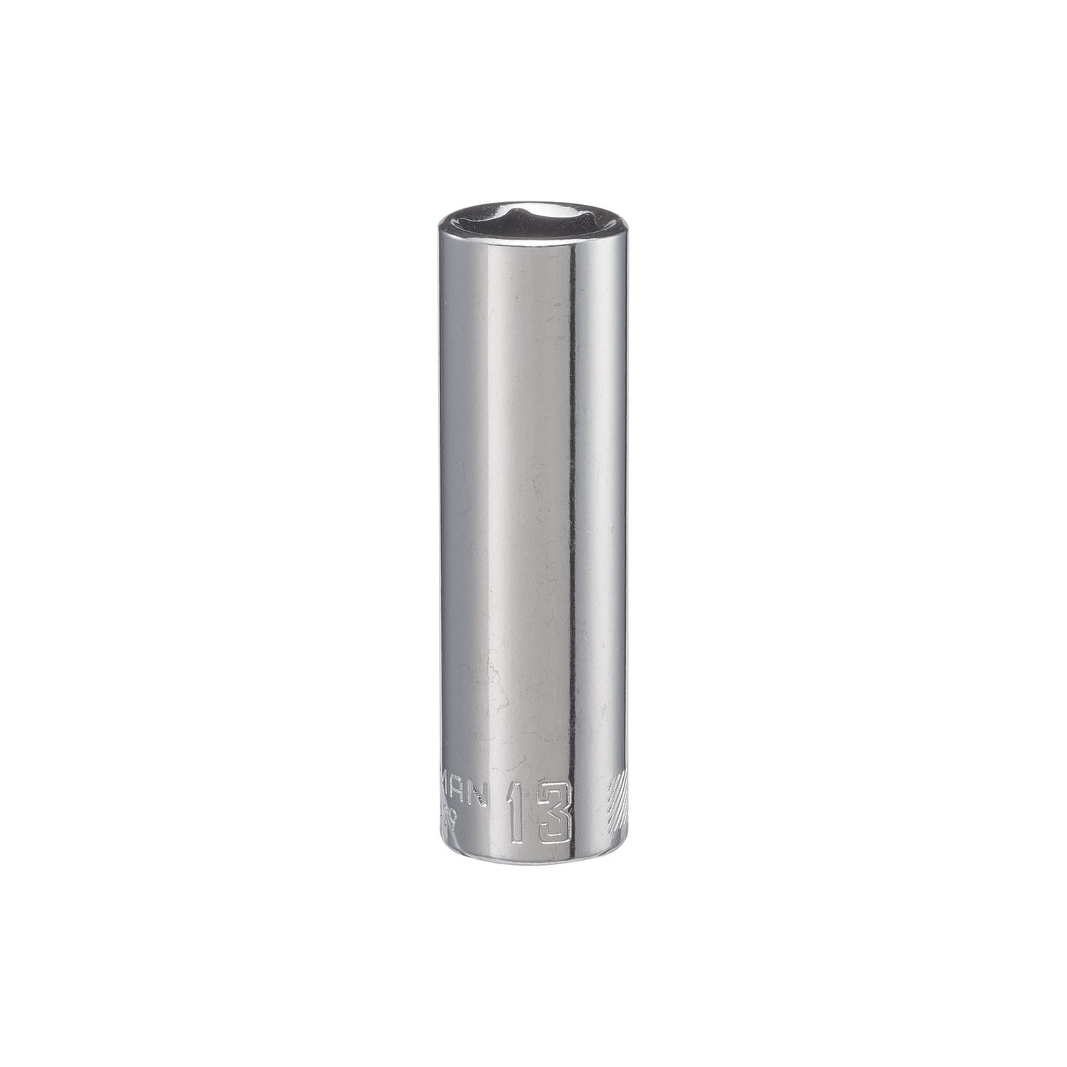 Craftsman 13 mm X 3/8 in. drive Metric 6 Point Deep Deep Socket 1 pc