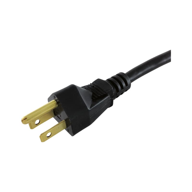 Ace Outdoor 25 ft. L Black Extension Cord 16/3 SJTW