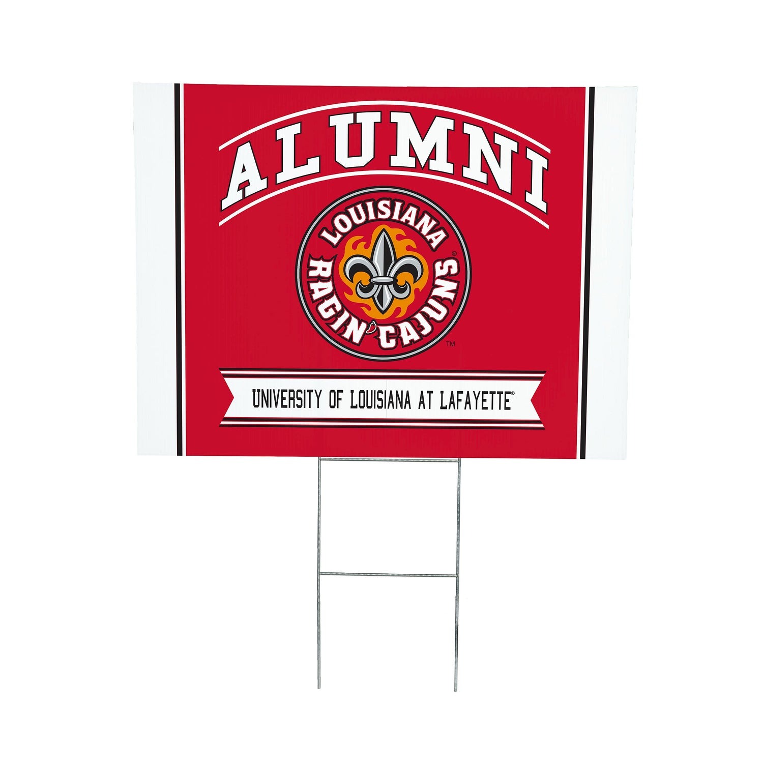Evergreen Louisiana at Lafayette University Coroplast Yard Sign Alumni