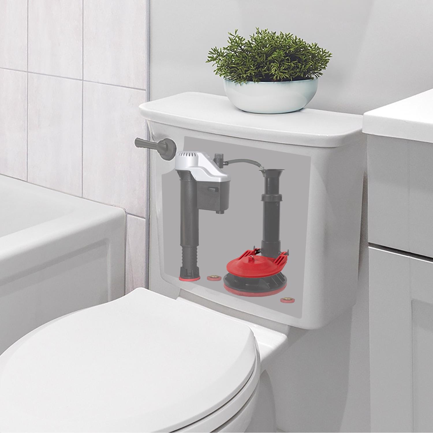 Korky Toilet Flapper Red For Universal