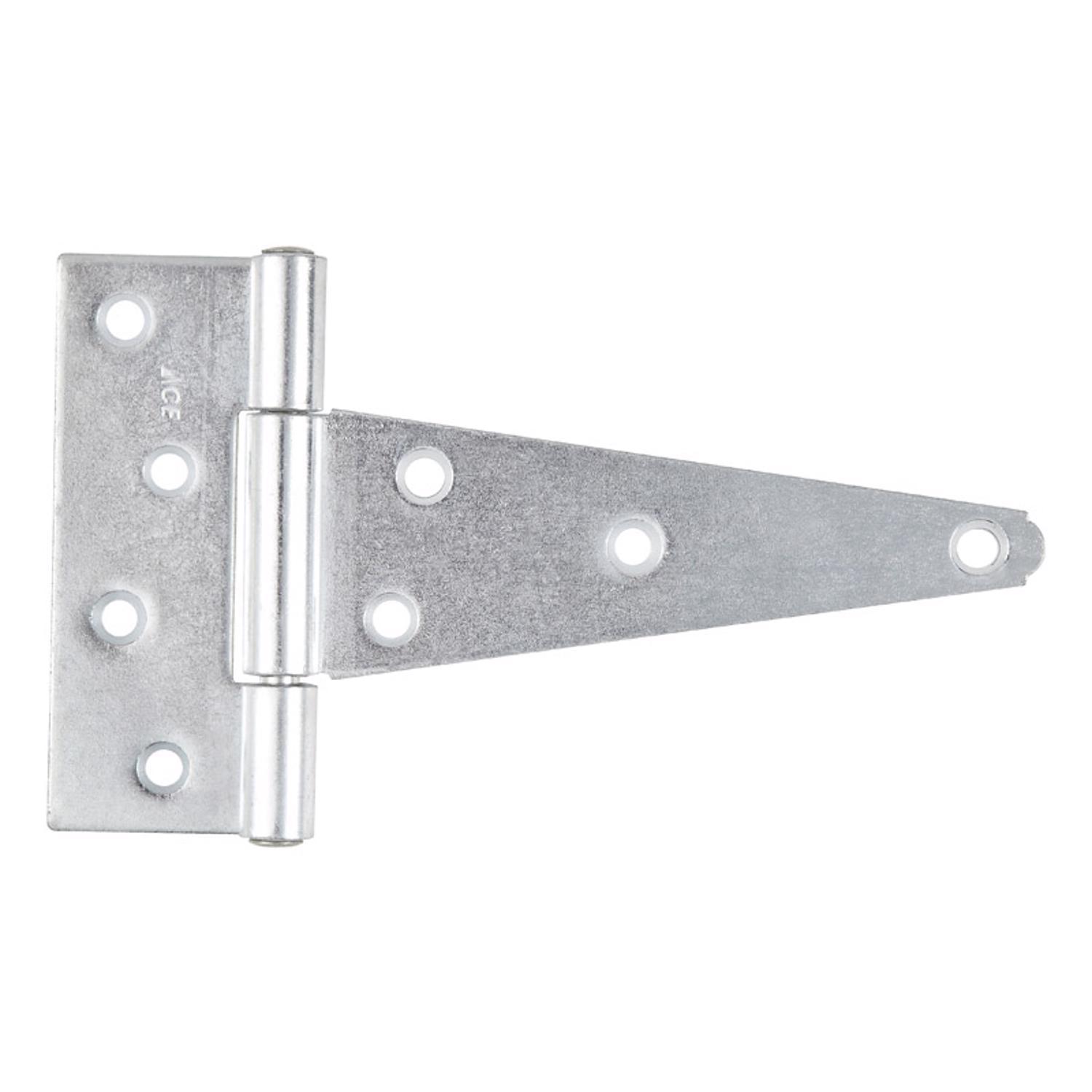 Ace 6 in. L Zinc-Plated Heavy Duty T Hinge 1 pk