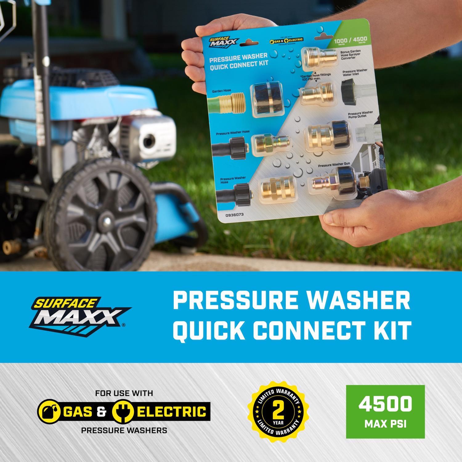 SurfaceMaxx Quick Connect Kit 4500 psi