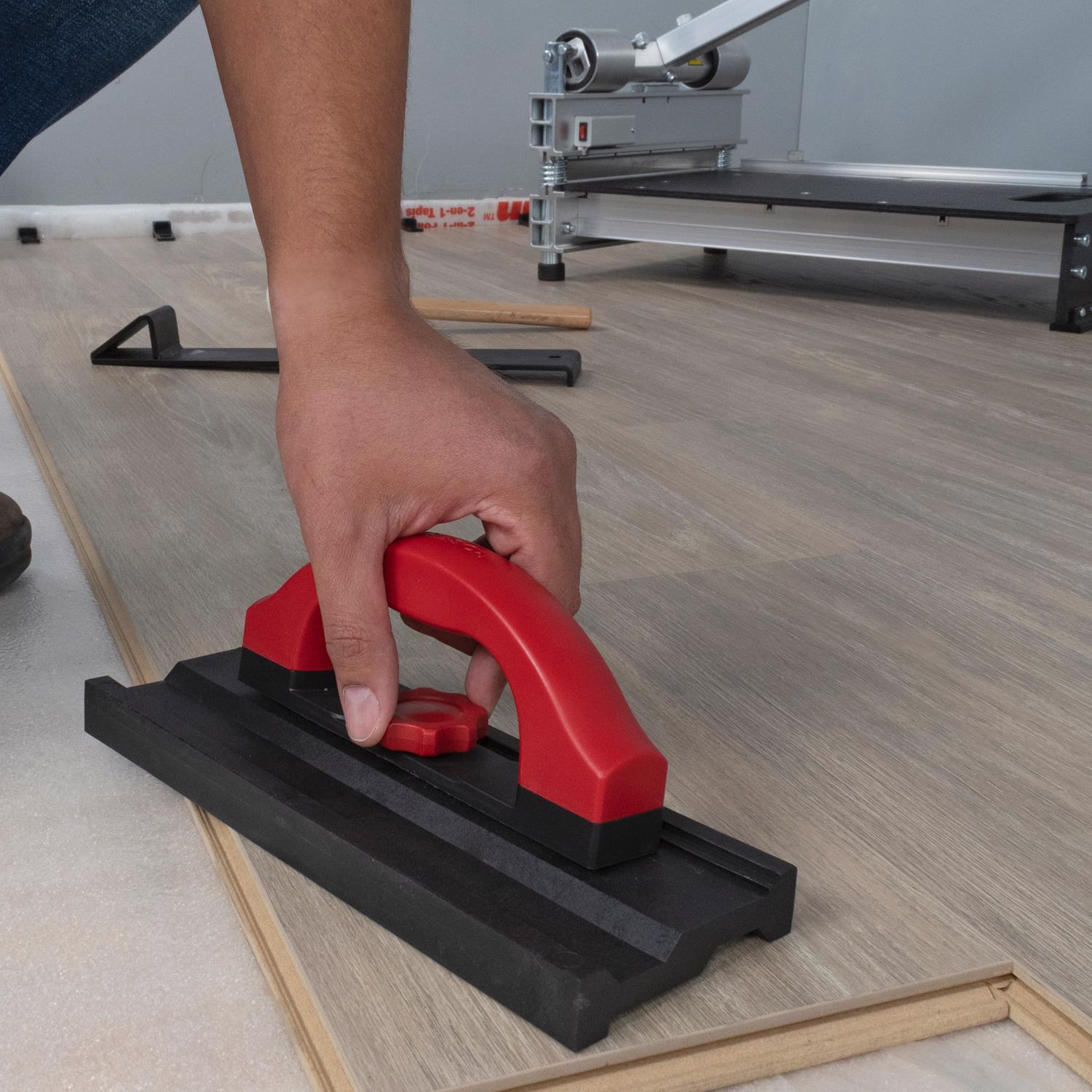 Roberts Double Tap 0.75 in. H X 3.5 in. W X 10 in. L Plastic Tapping Block 1 pk