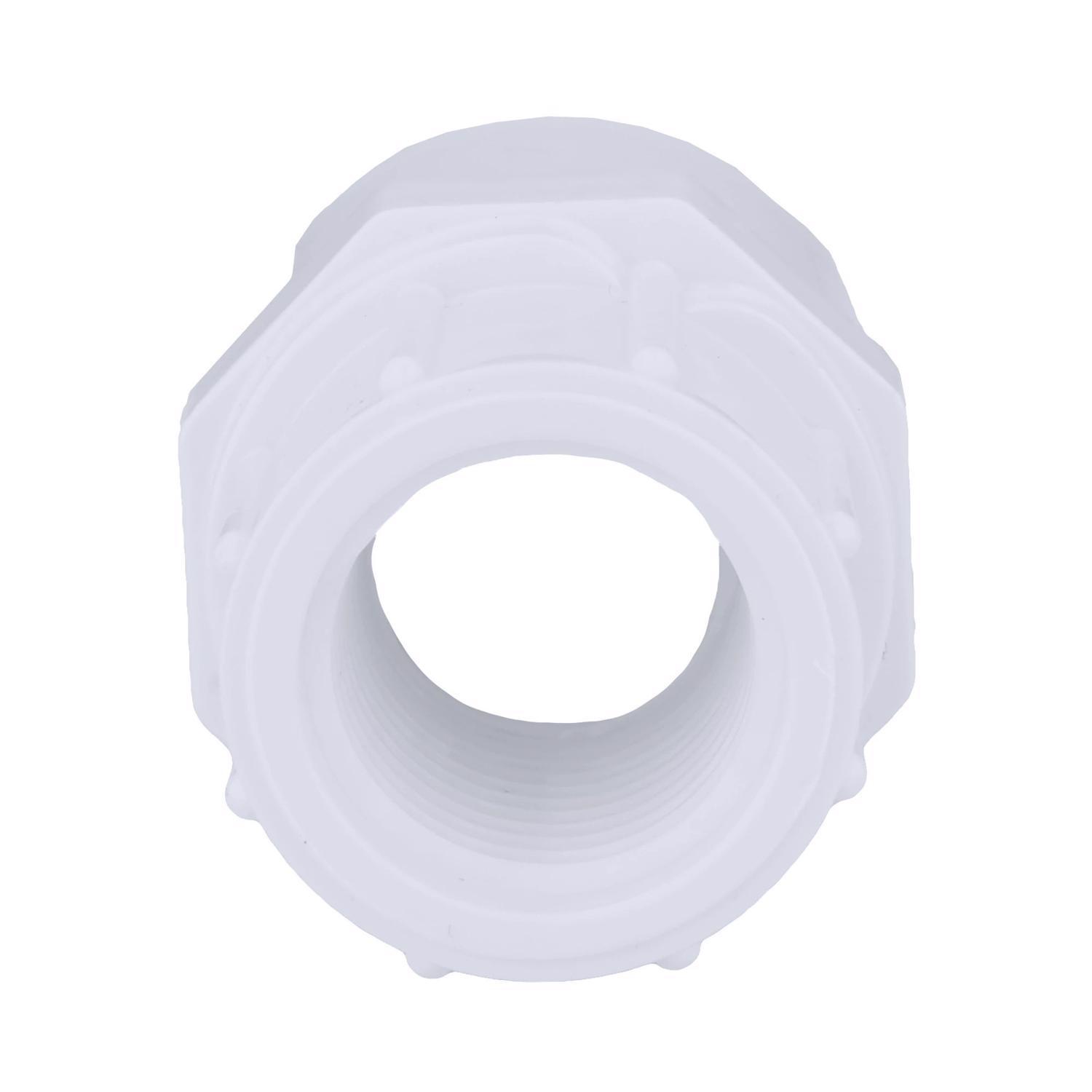 Charlotte Pipe Schedule 40 3/4 in. Slip X 1/2 in. D FPT PVC Pipe Adapter 1 pk