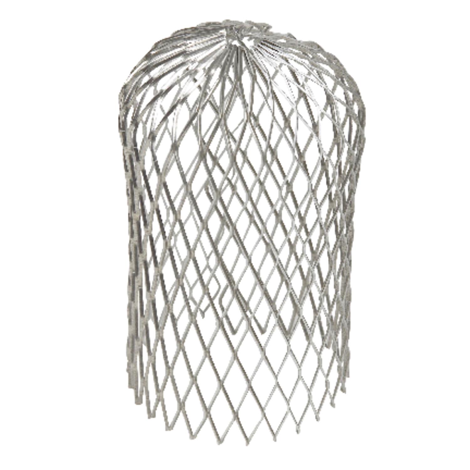 Amerimax 2.8 in. W X 3 in. L Gray Aluminum Gutter Strainer 1 pk