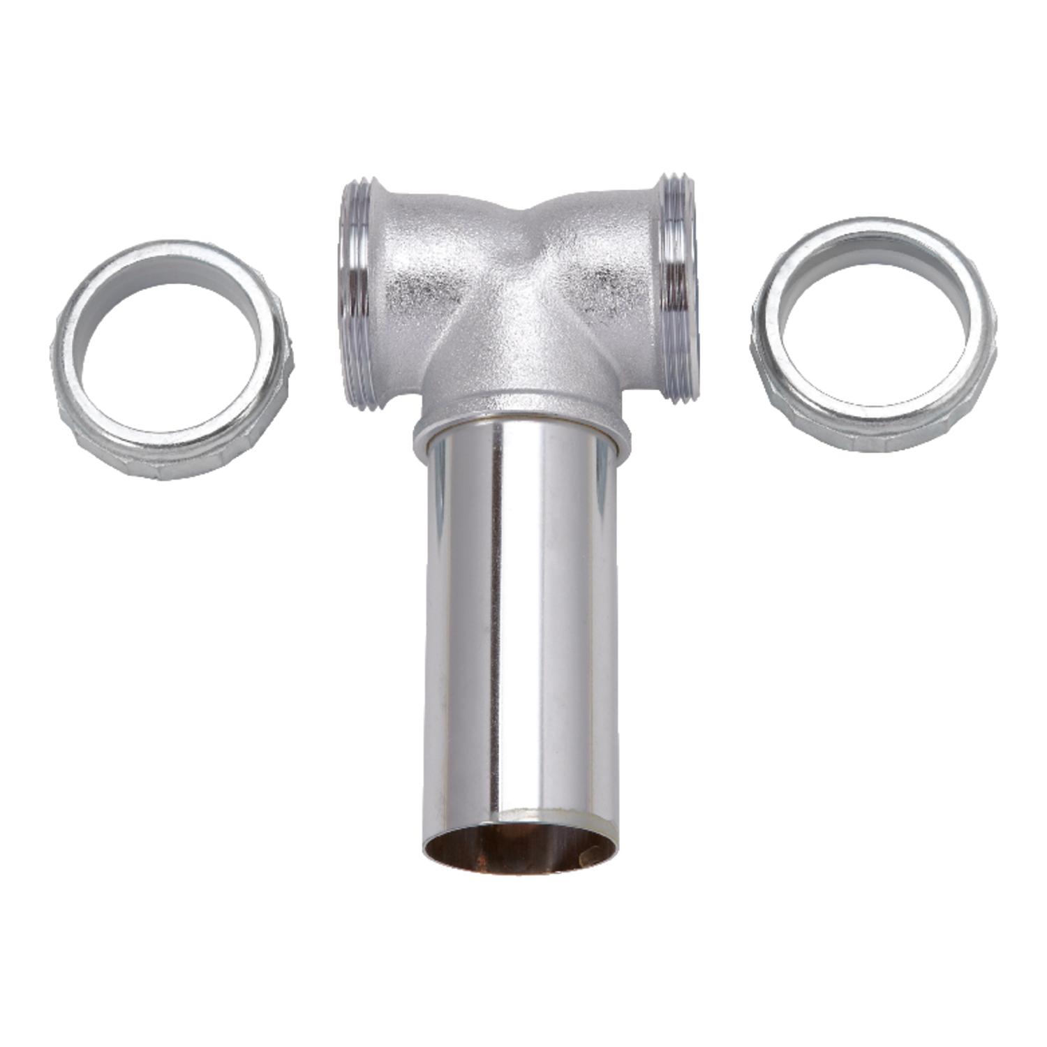 Ace 1-1/2 in. D Brass Center Outlet Tee and Tailpiece