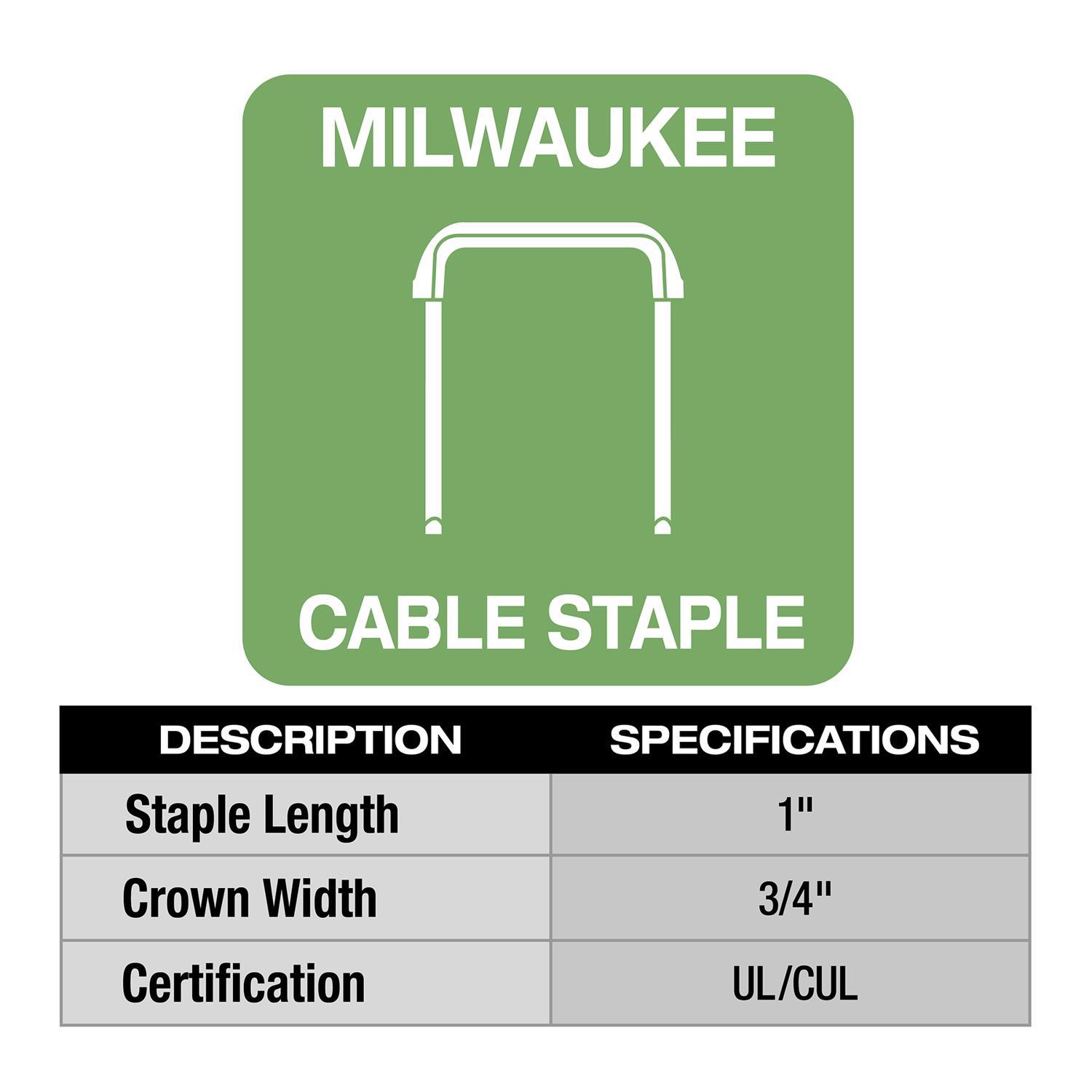 Milwaukee M12 Cable Stapler