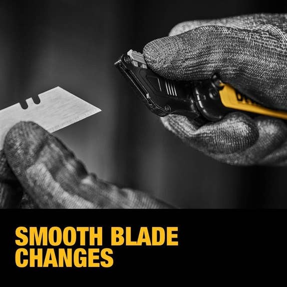 DEWALT Push & Flip Folding Utility Knife