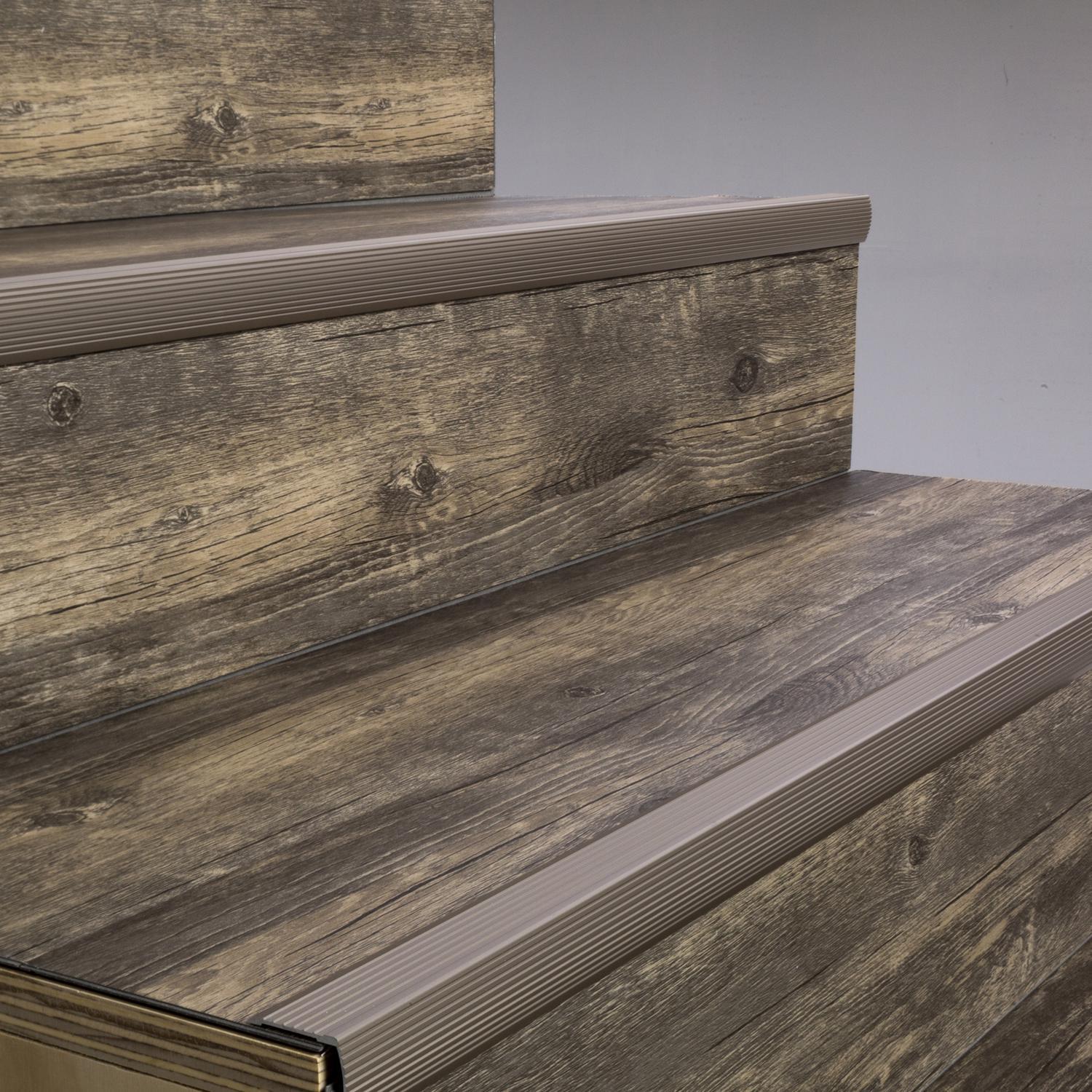 M-D Building Products CINCH 1.125 in. H X 1.125 in. W X 36 in. L Prefinished Satin Nickel Aluminum S