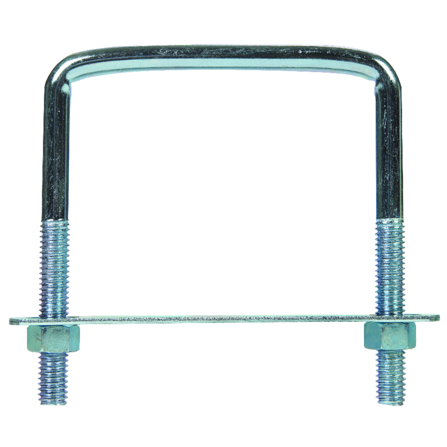 Hampton 3/8 in. X 3-3/4 in. W X 4 in. L Coarse Zinc-Plated Steel Lumber Size Square Bend U-Bolt