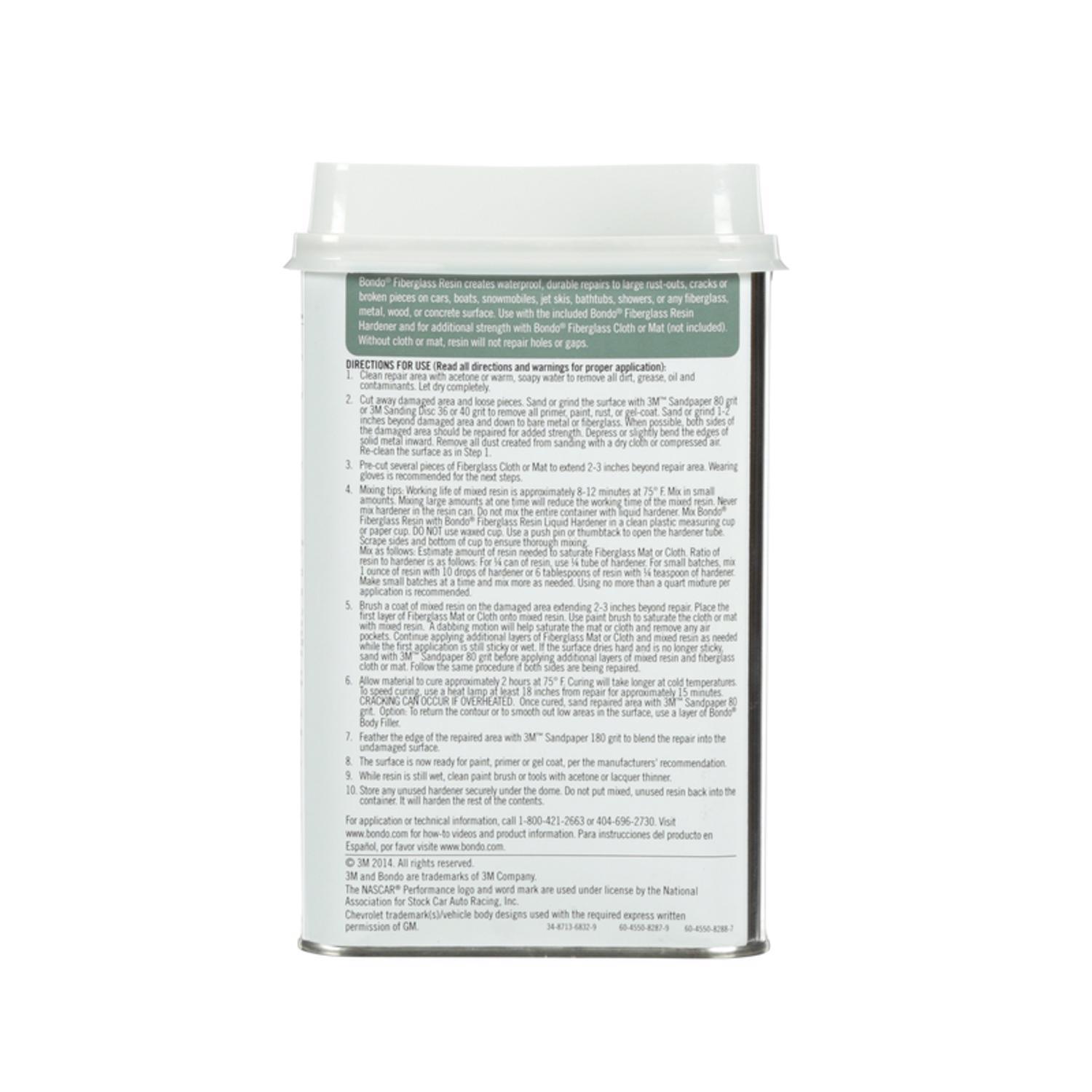 Bondo Fiberglass Resin 0.9 qt