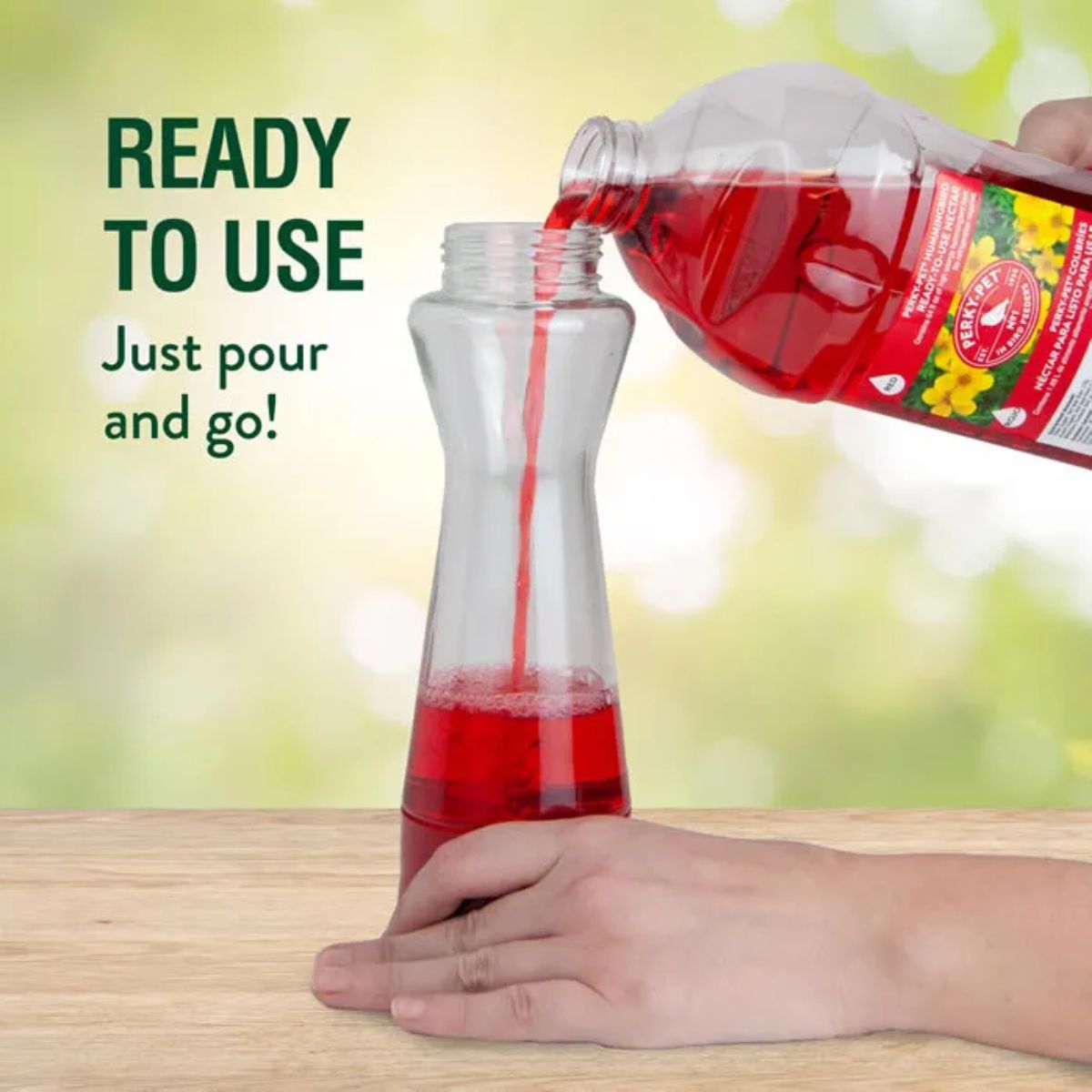 Perky-Pet Red Hummingbird Ready-To-Use Nectar  64 fl oz.