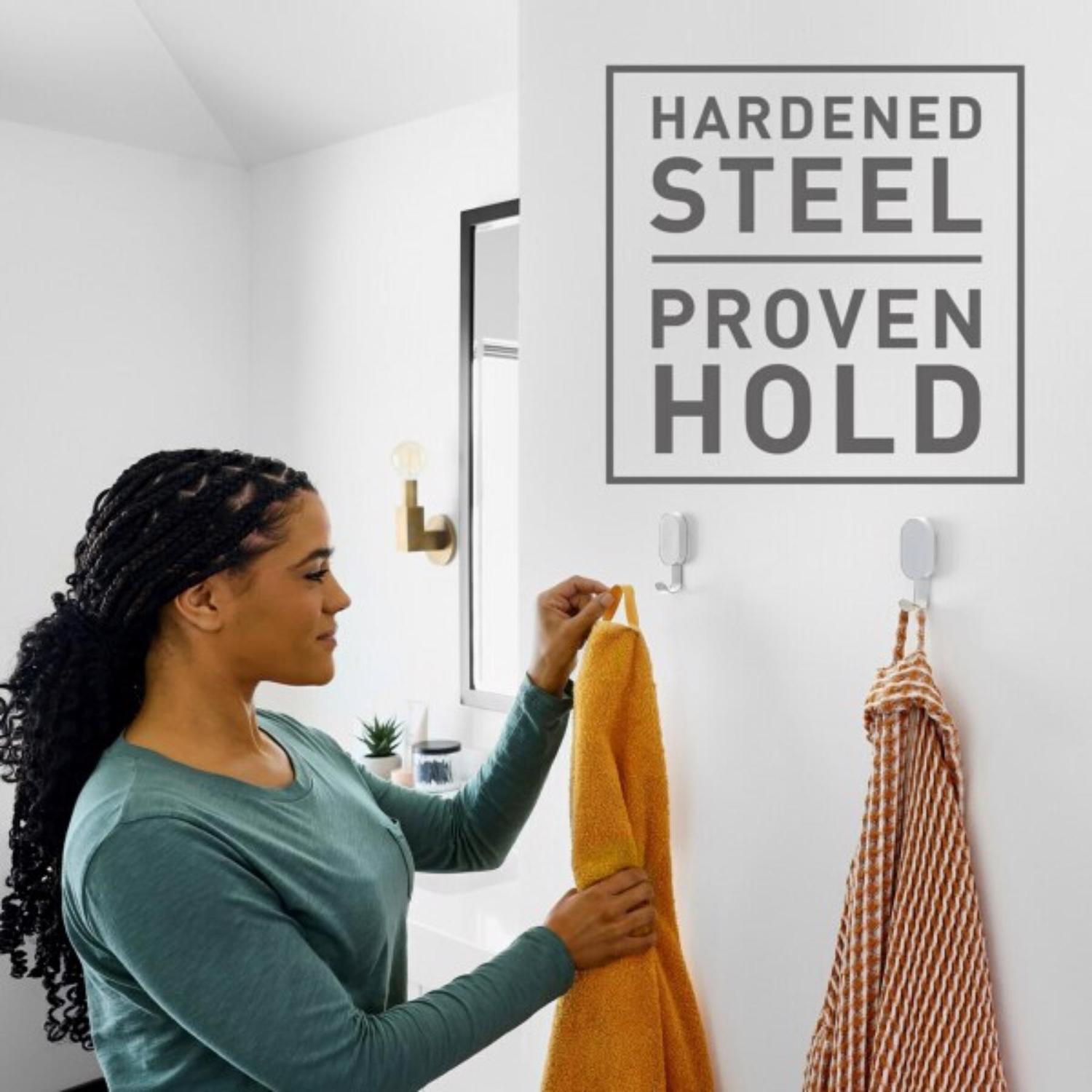 3M Stainless Steel 15# Drywall Hooks 1 pk