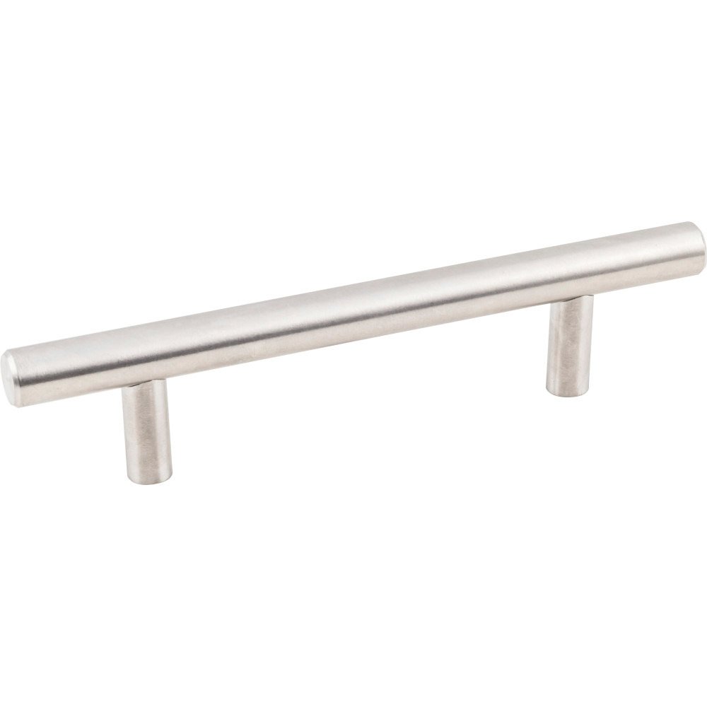 KasaWare 3 3/4 in. Centers European Bar Pull in Stainless Steel (8pc Pack) 