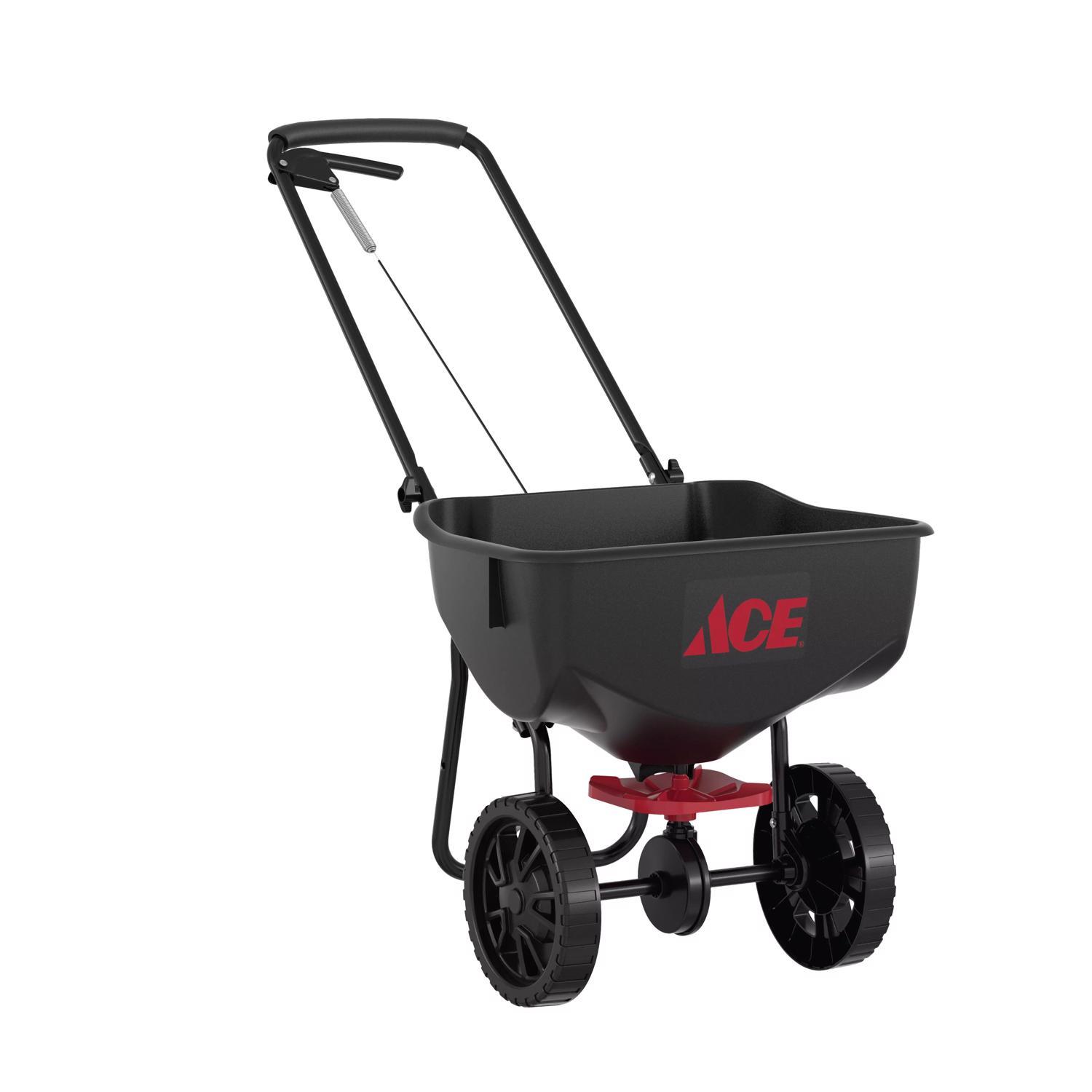 Ace Broadcast Push Spreader For Fertilizer/Ice Melt/Seed 10000 sq. ft.