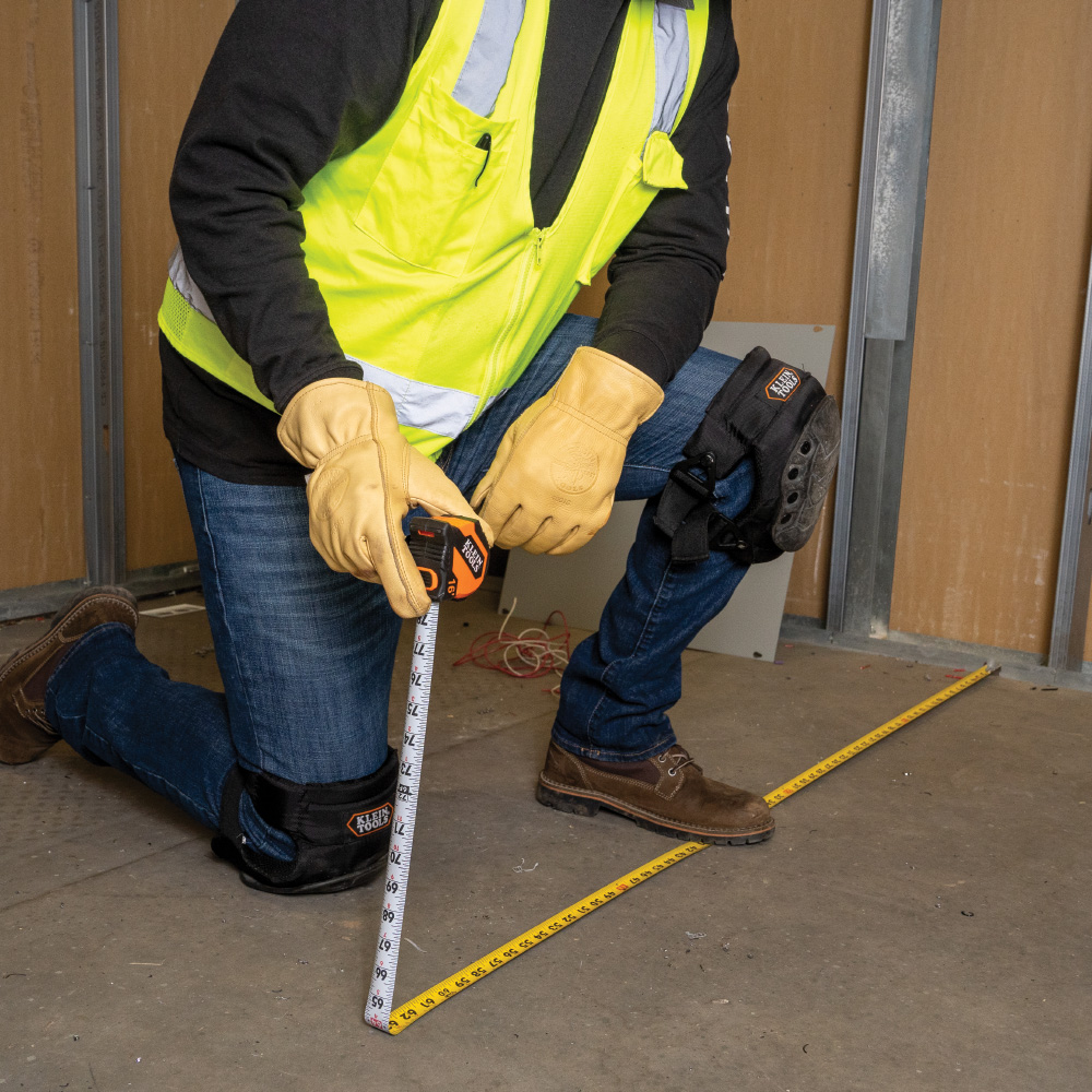 Klein Tape Measure, 16-Foot Compact, Double-Hook