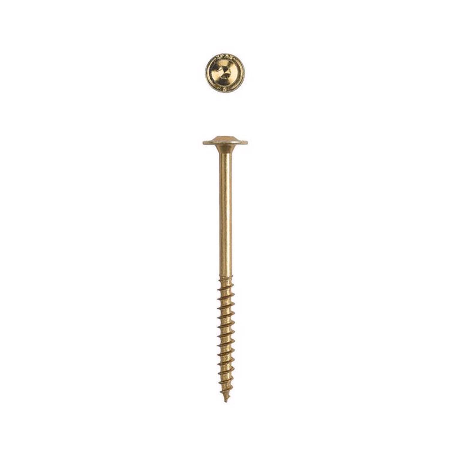 SPAX PowerLags 1/4 in. in. X 5 in. L Star Washer Head Serrated Structural Screws