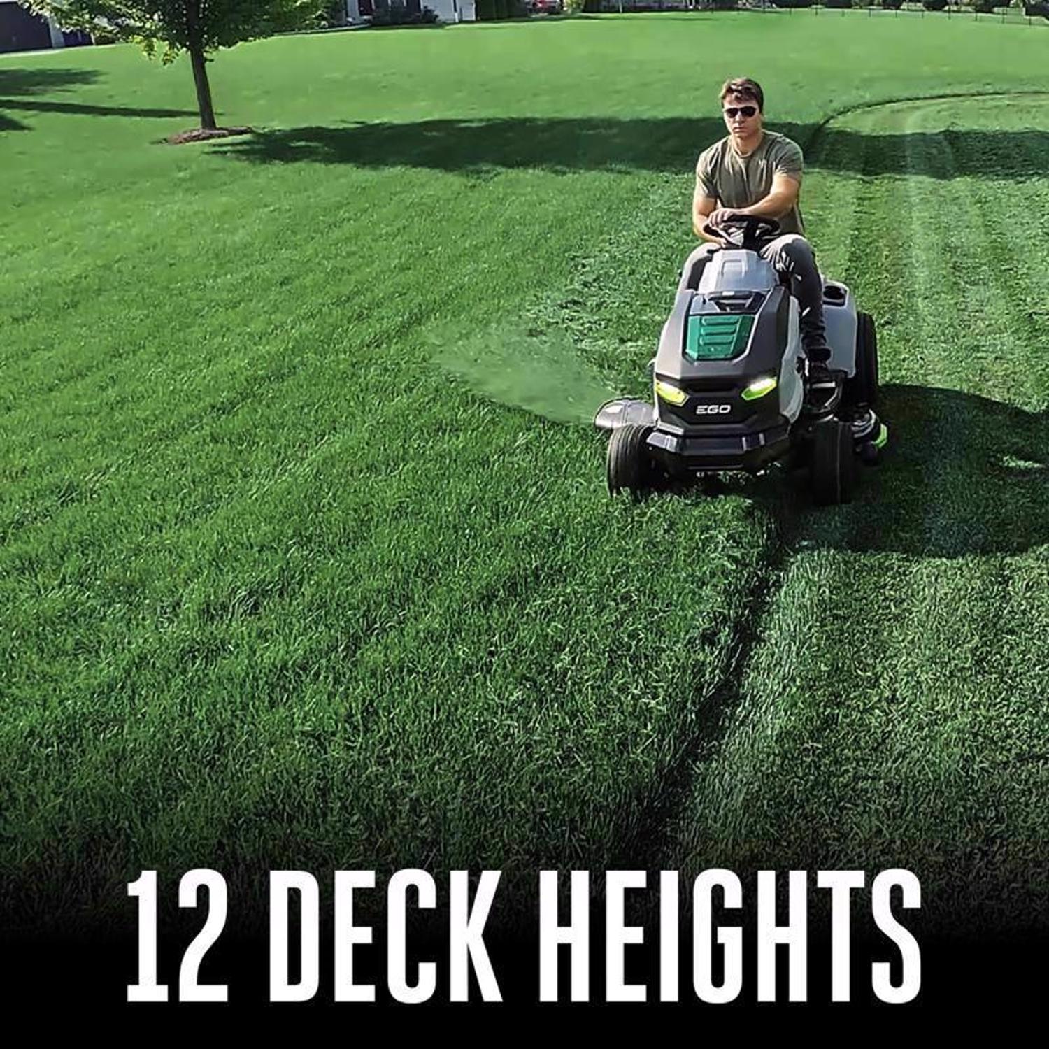 EGO Power+ T6 TR4204 42 in. 56 V Battery Riding Mower Kit (Battery & Charger)