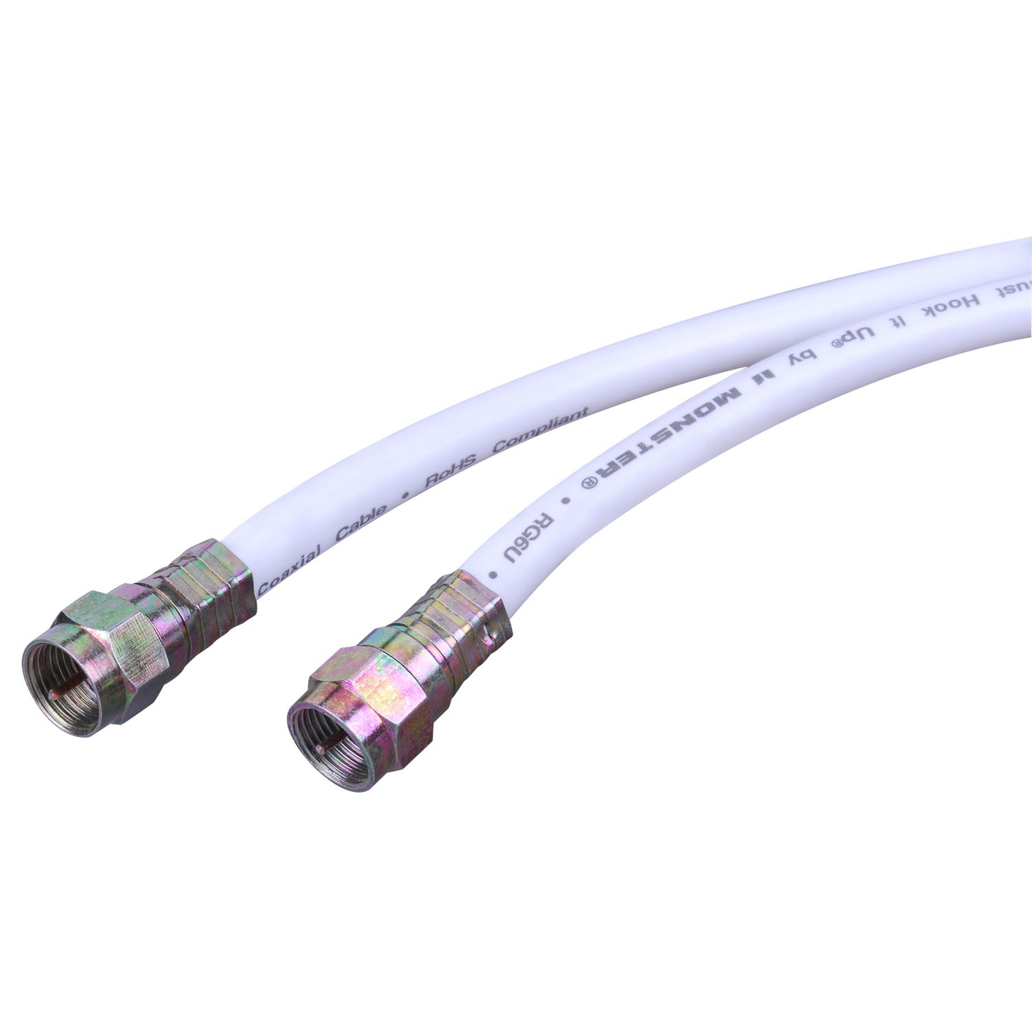 Monster Just Hook It Up 100 ft. Video Coaxial Cable