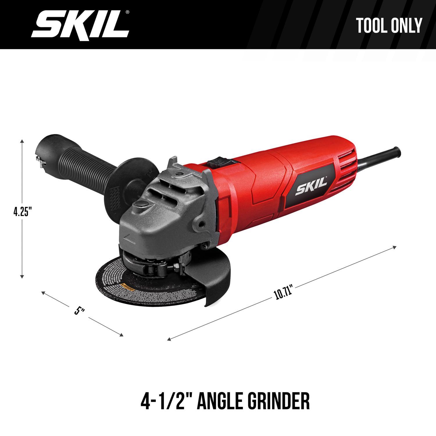 SKIL 6 amps Corded 4-1/2 in. Angle Grinder