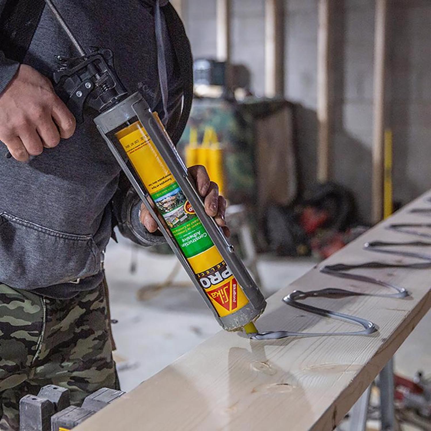 Sika Pro Select Polyurethane Construction Adhesive 10.1 oz