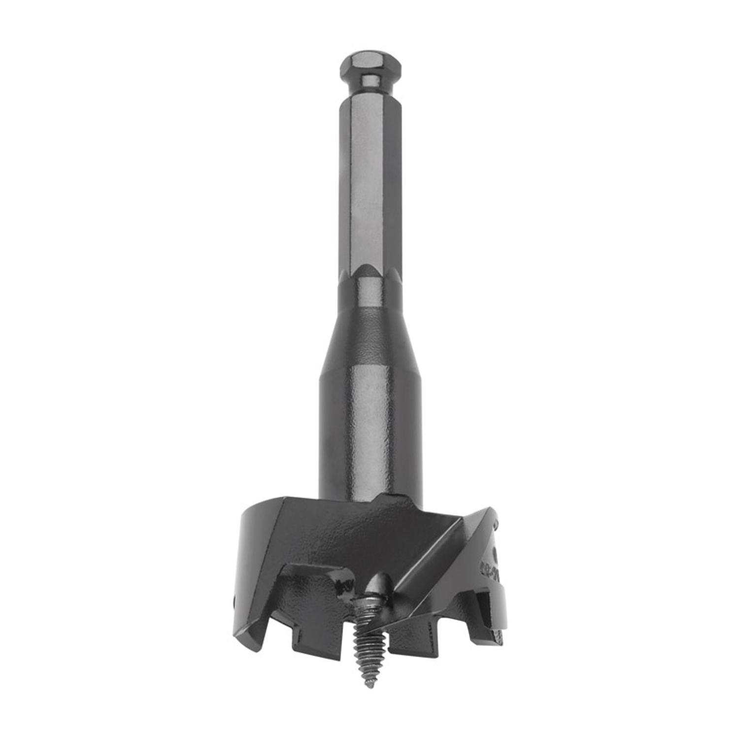 Milwaukee 2 in. X 6 in. L Heat-Treated Steel Self-Feed Drill Bit Hex Shank 1 pc