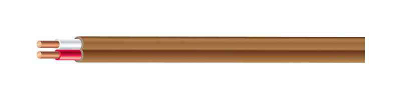Southwire 500 ft. 18/2 Copper Thermostat Wire Brown - Sold by the foot