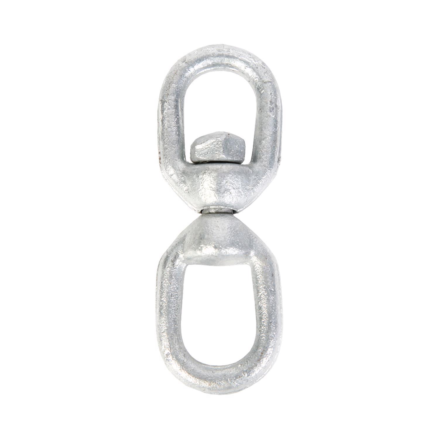 Koch Industries Hot Dipped Galvanized Forged Steel Eye and Eye Swivel 850 lb