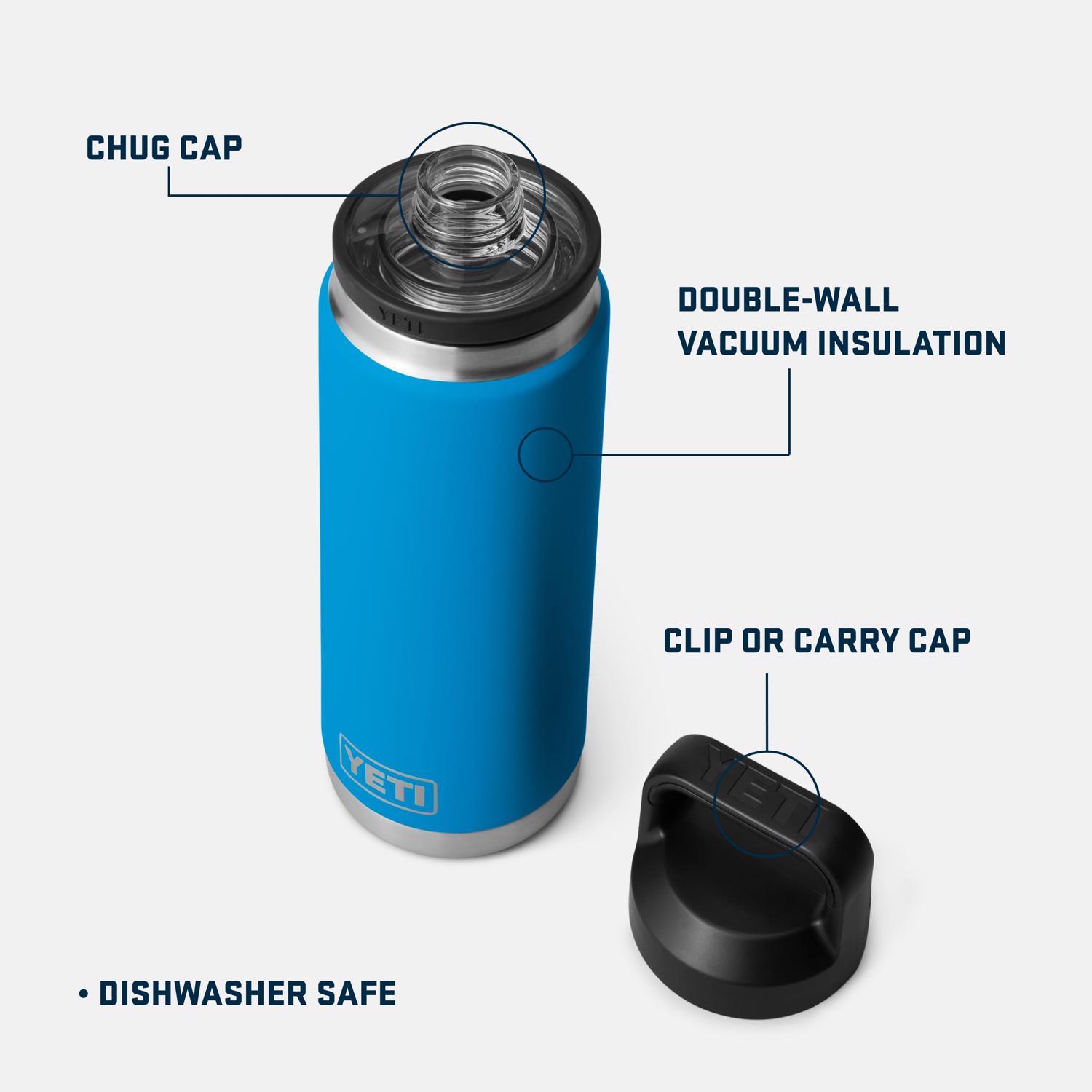 YETI Rambler 26 oz Big Wave Blue BPA Free Bottle with Chug Cap