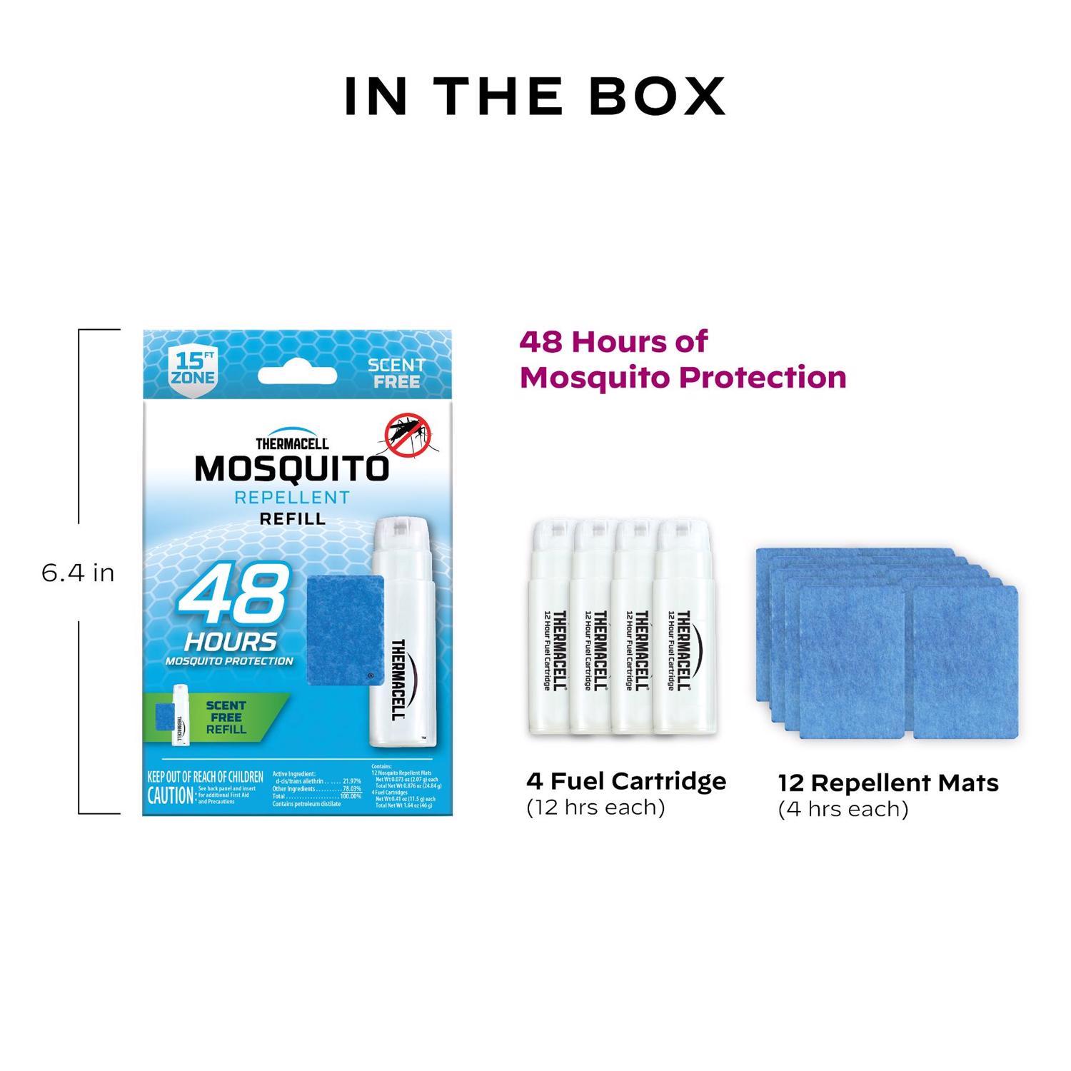 Thermacell Refills Insect Repellent Refill Cartridge For Mosquitoes 0.4 oz