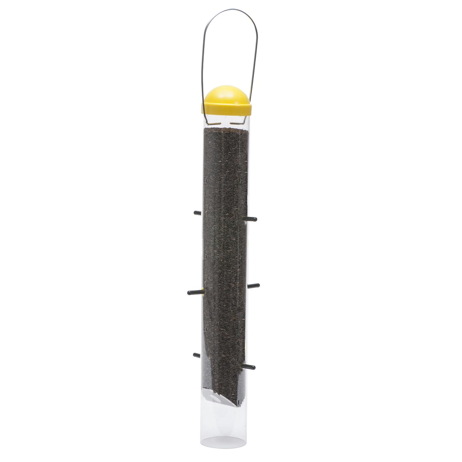 Perky-Pet Fin. 2 lb Plastic Bird Feeder 6 ports